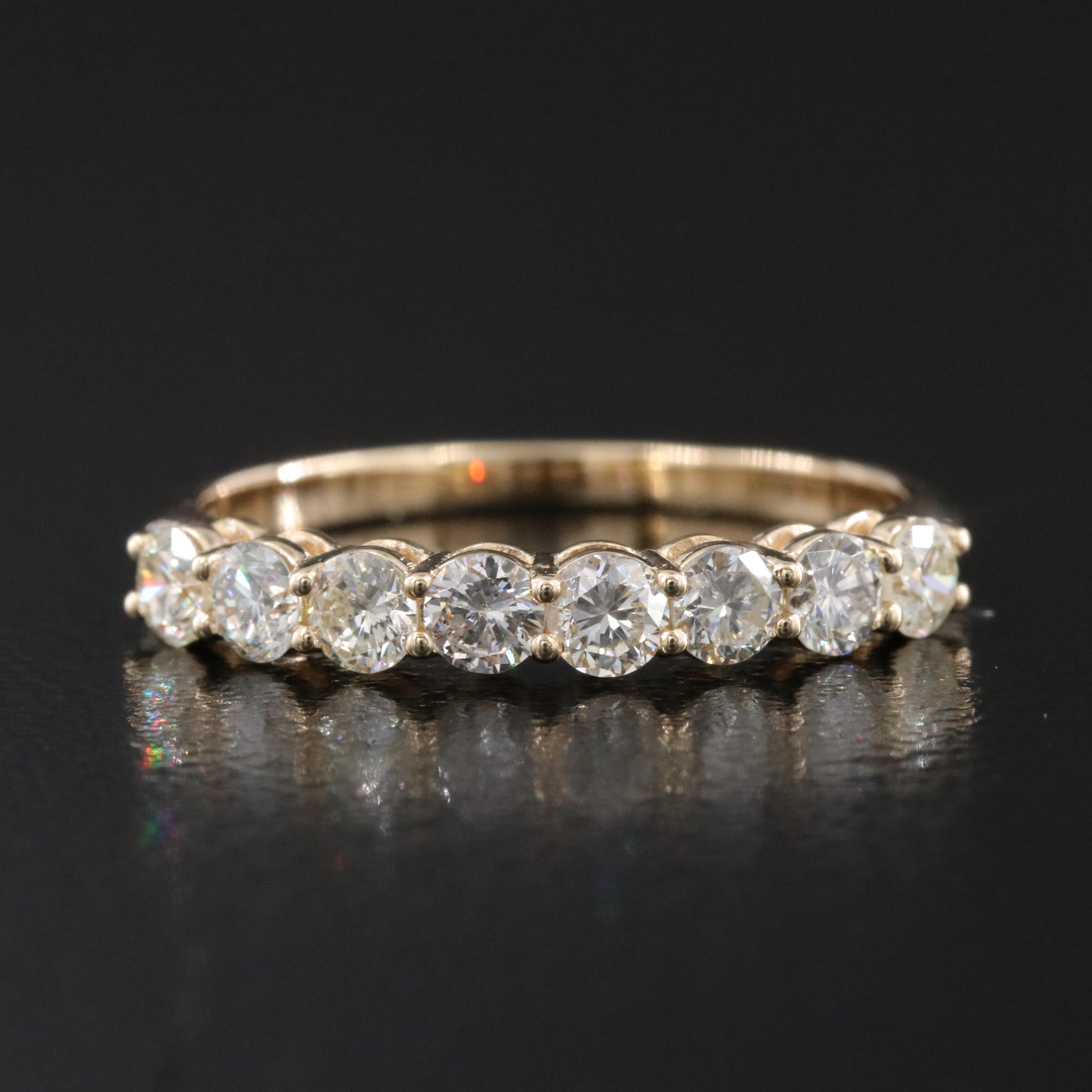 14K 0.82 CTW Diamond Ring
