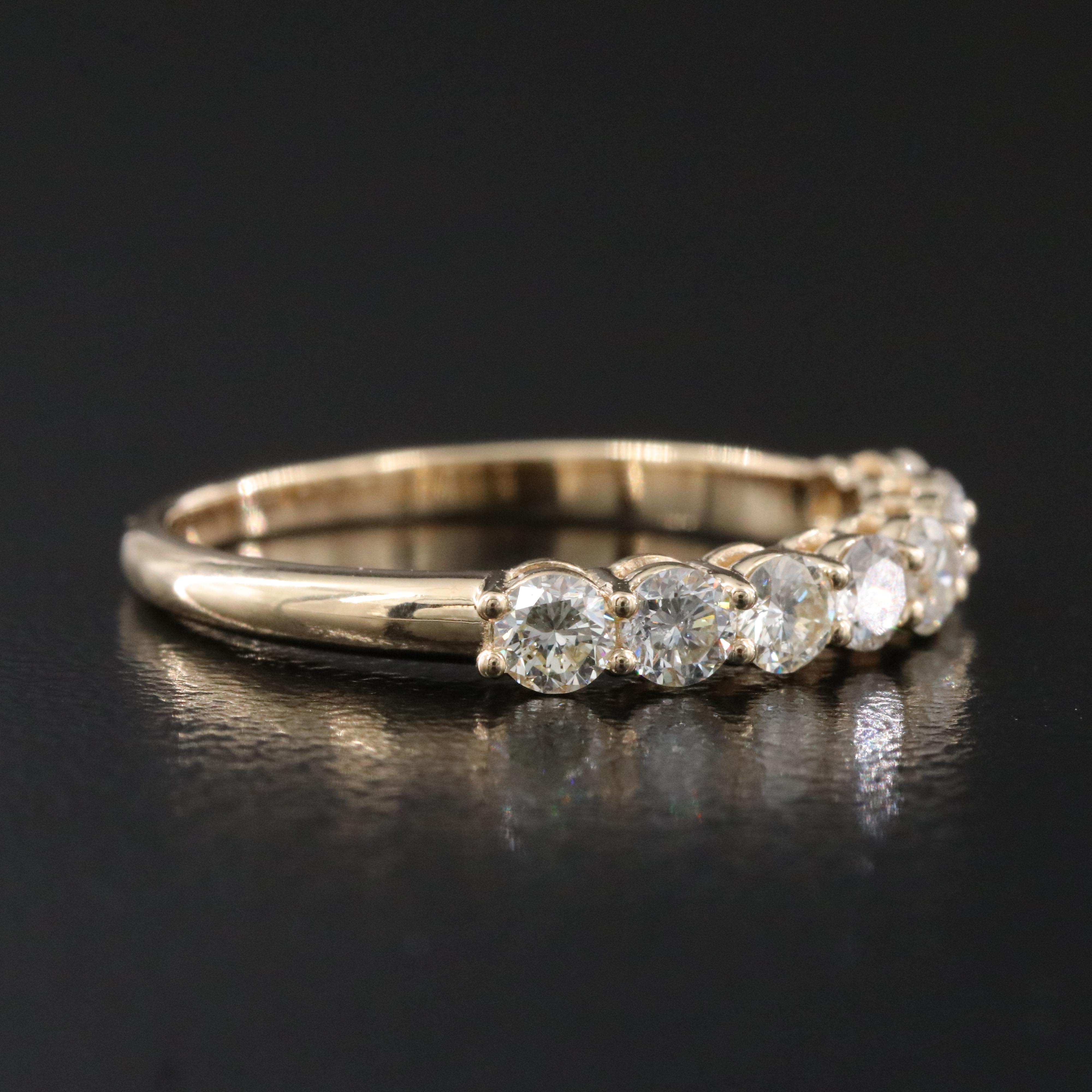 14K 0.82 CTW Diamond Ring