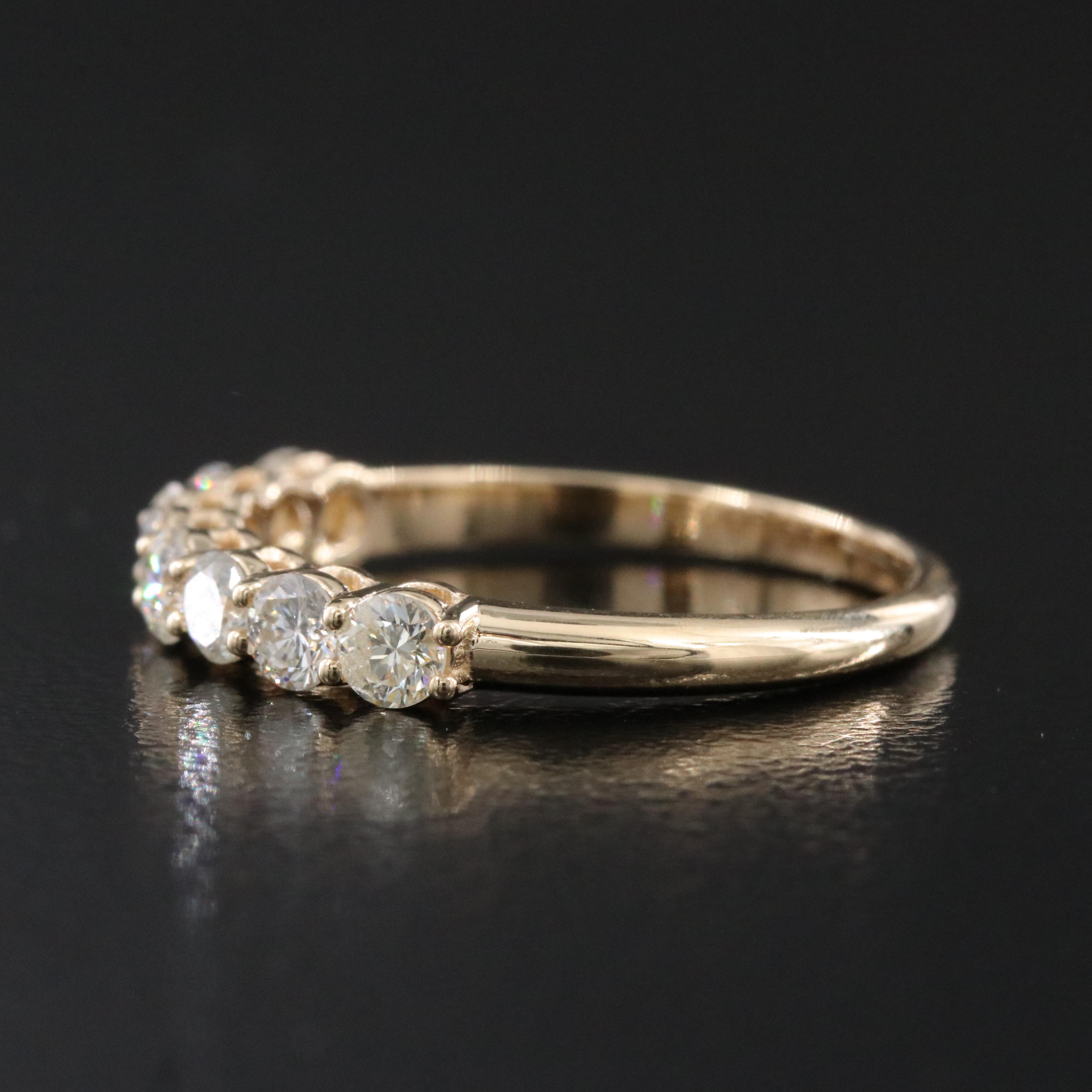14K 0.82 CTW Diamond Ring
