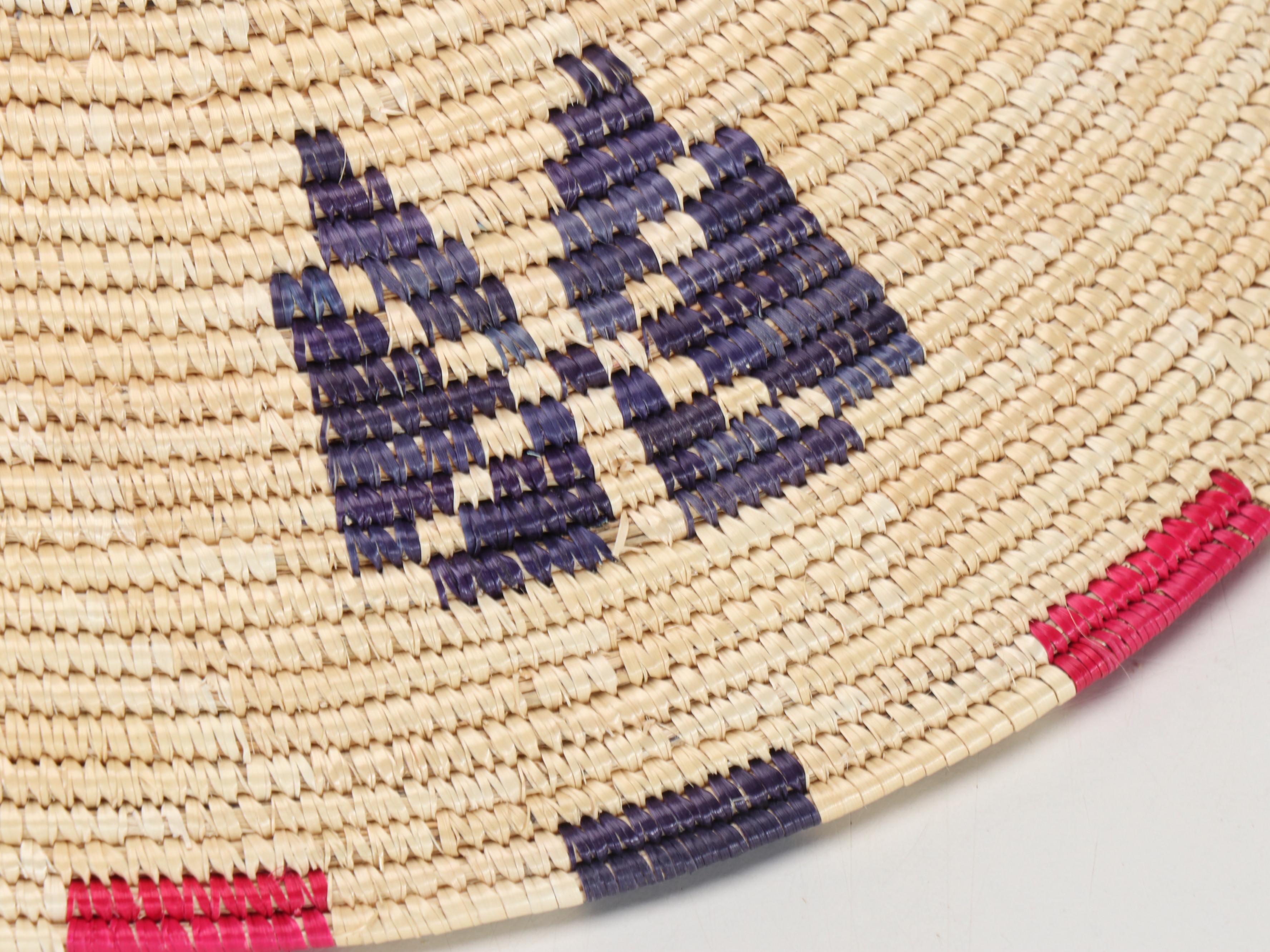 Ethiopian Woven Plant Fiber Food Covers