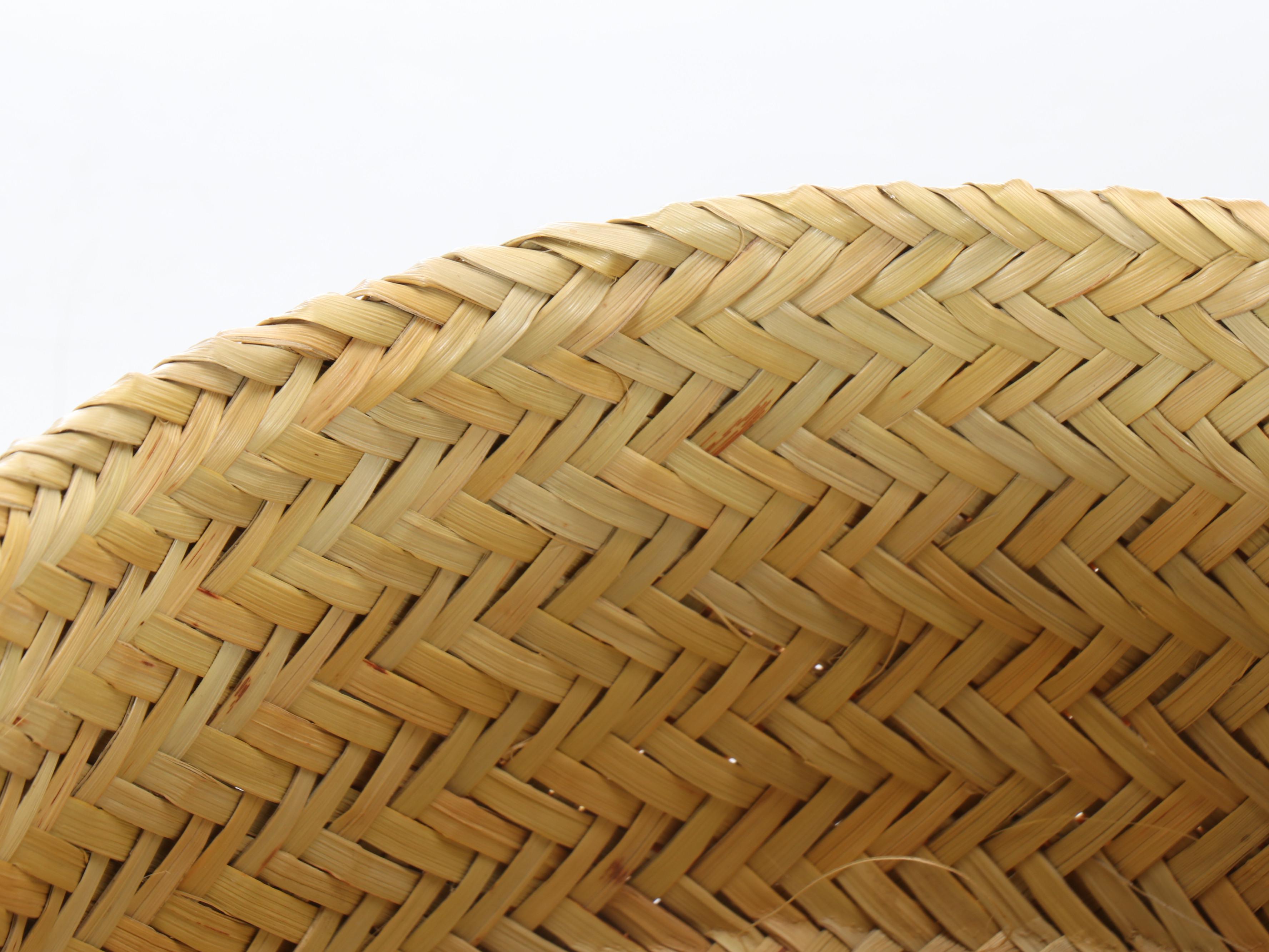 Mexican Tarahumara Peoples Tortilla Vessel with Other Woven Beargrass Baskets