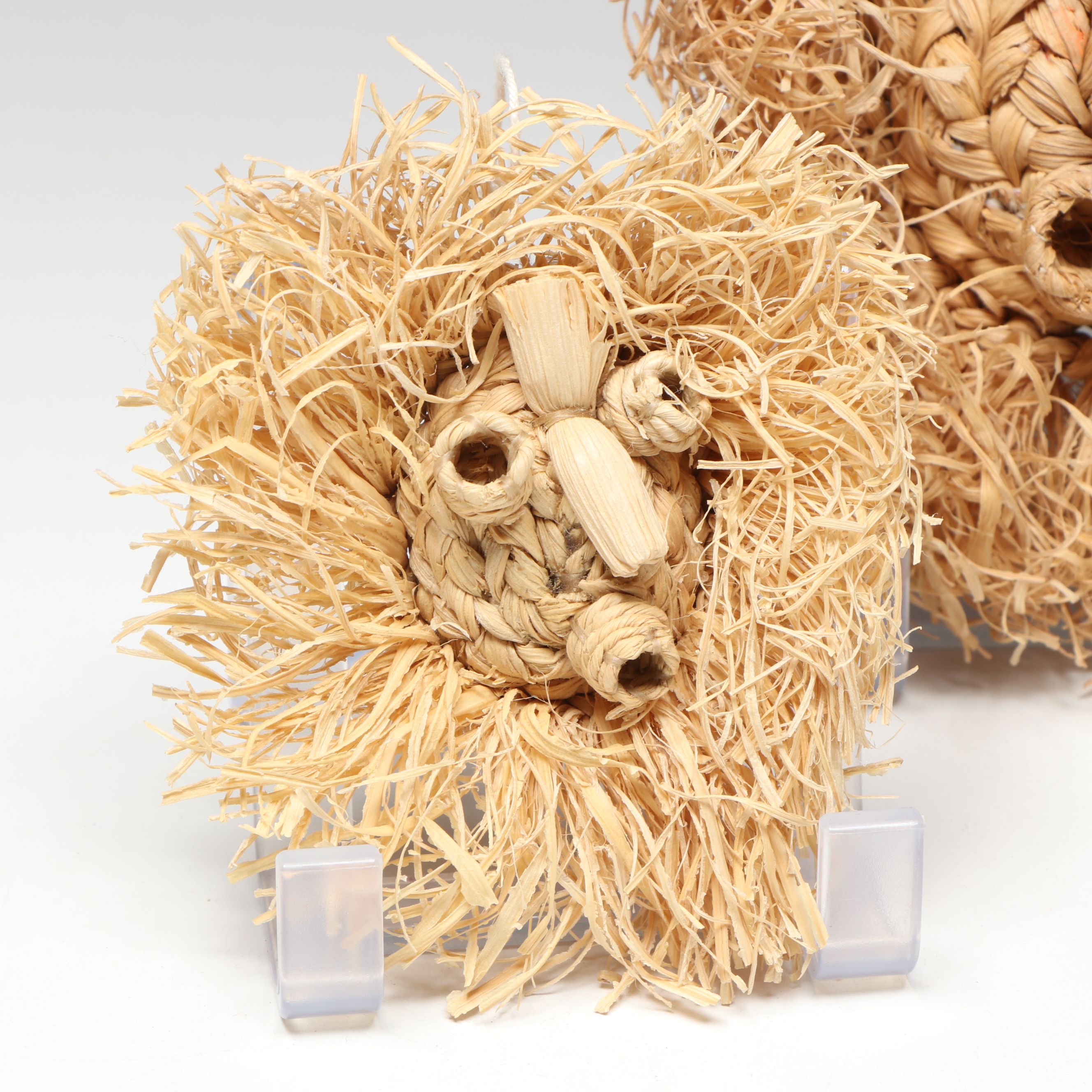 Gawen Hadiyoh Mohawk Corn Husk "Gajesa" and Other Jimmy Nanticoke Iroquois Mask