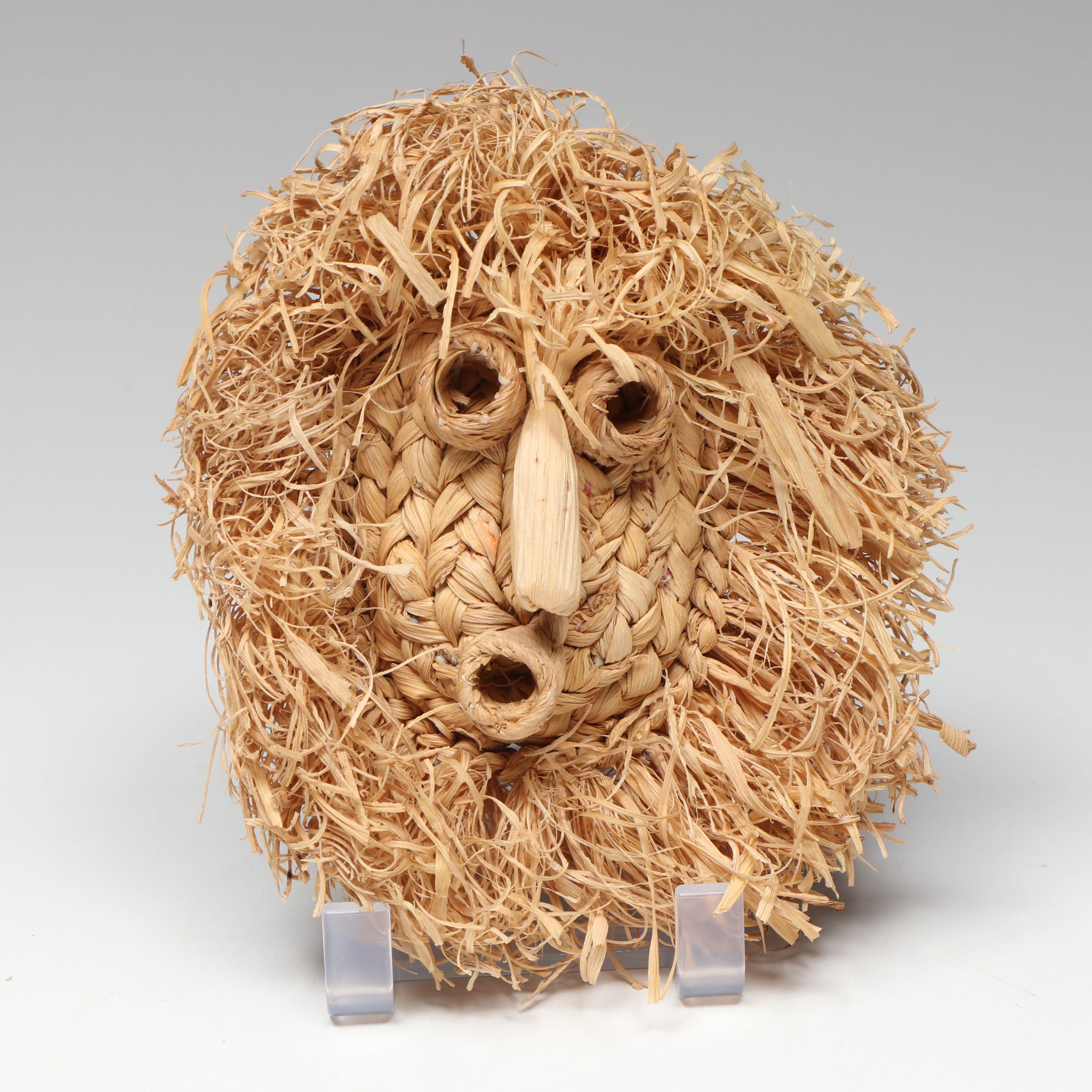 Gawen Hadiyoh Mohawk Corn Husk "Gajesa" and Other Jimmy Nanticoke Iroquois Mask