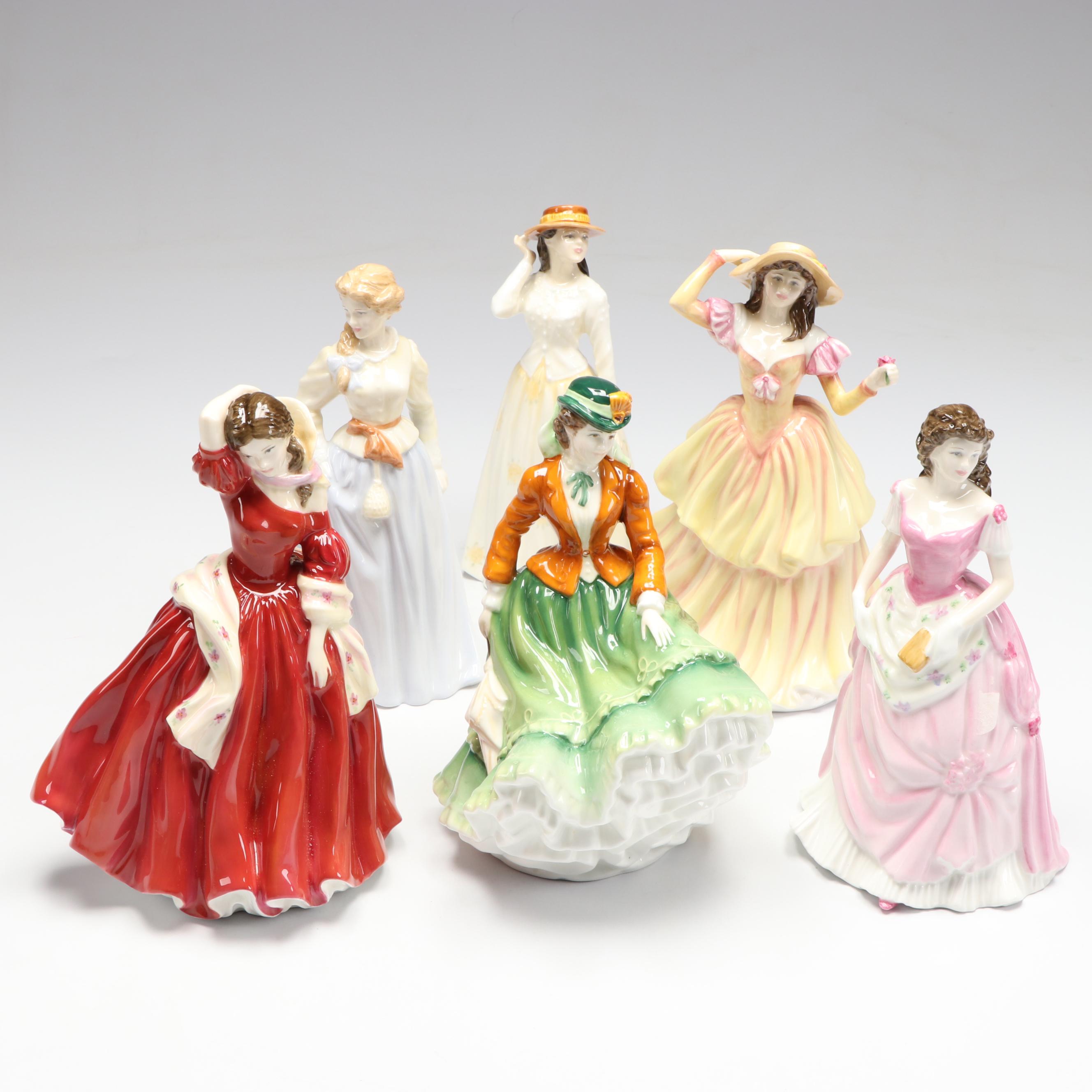 Royal Doulton "Ellen," "Susan," "Lynne," and More Bone China Figurines
