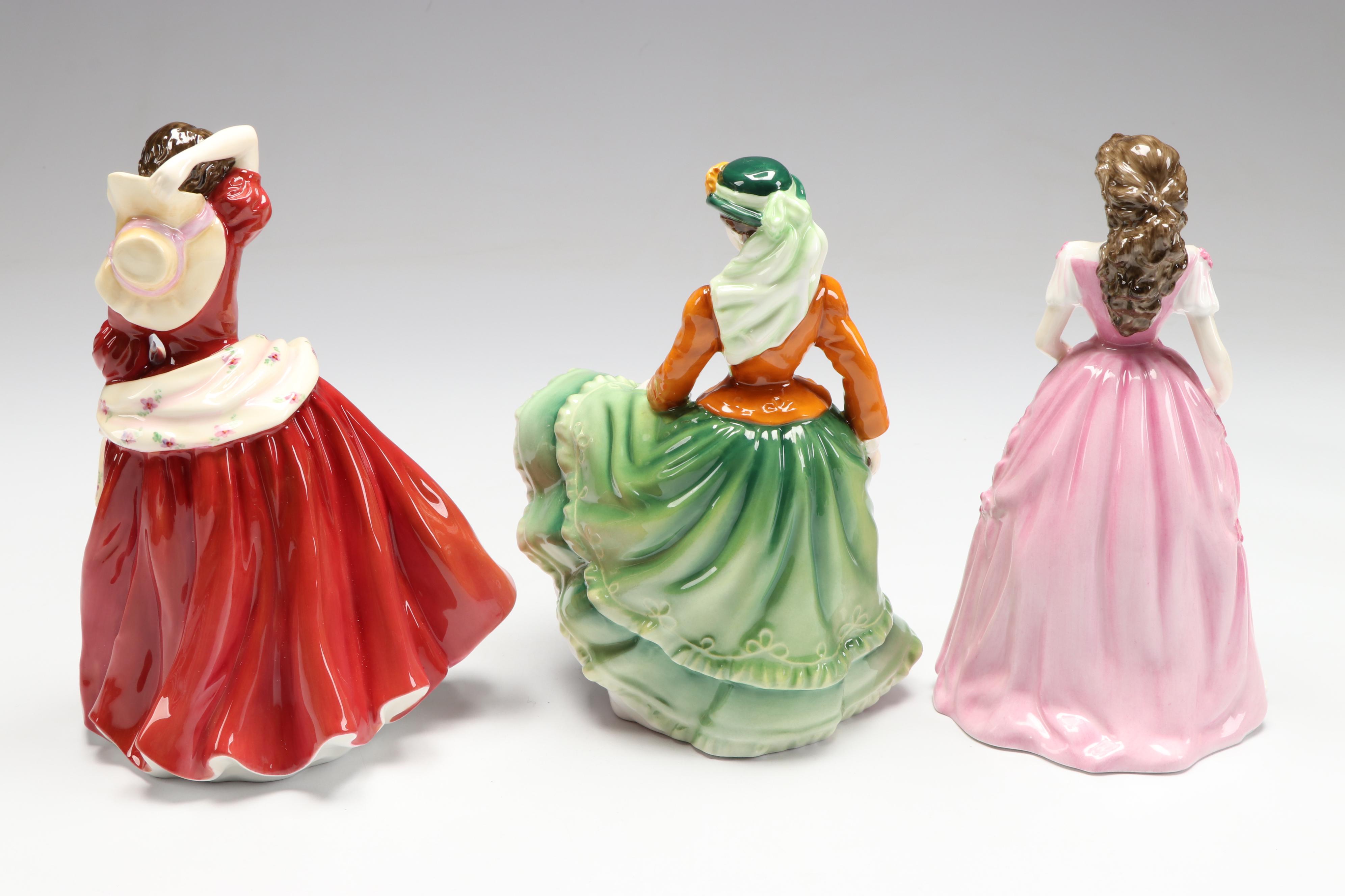 Royal Doulton "Ellen," "Susan," "Lynne," and More Bone China Figurines