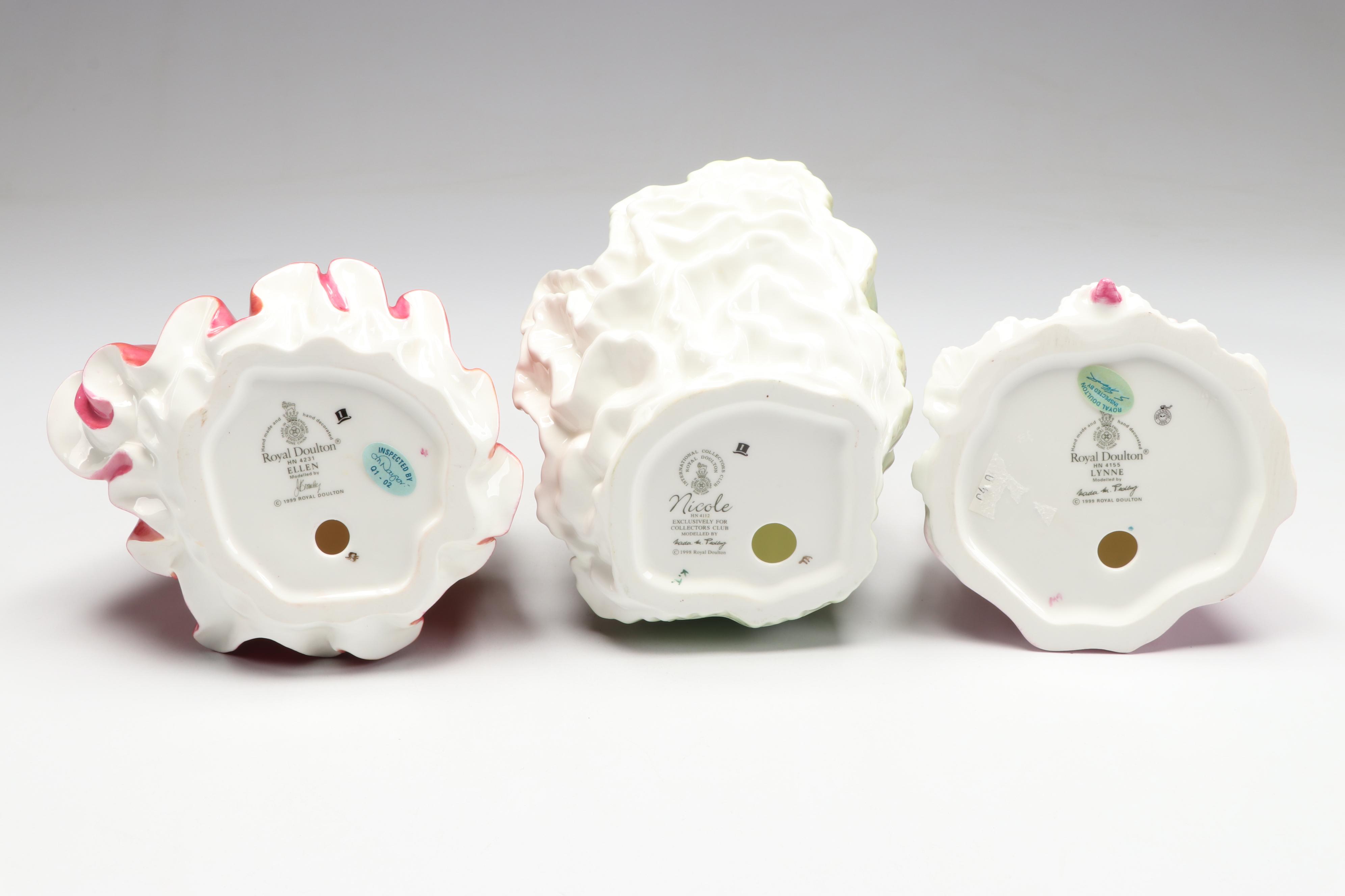 Royal Doulton "Ellen," "Susan," "Lynne," and More Bone China Figurines