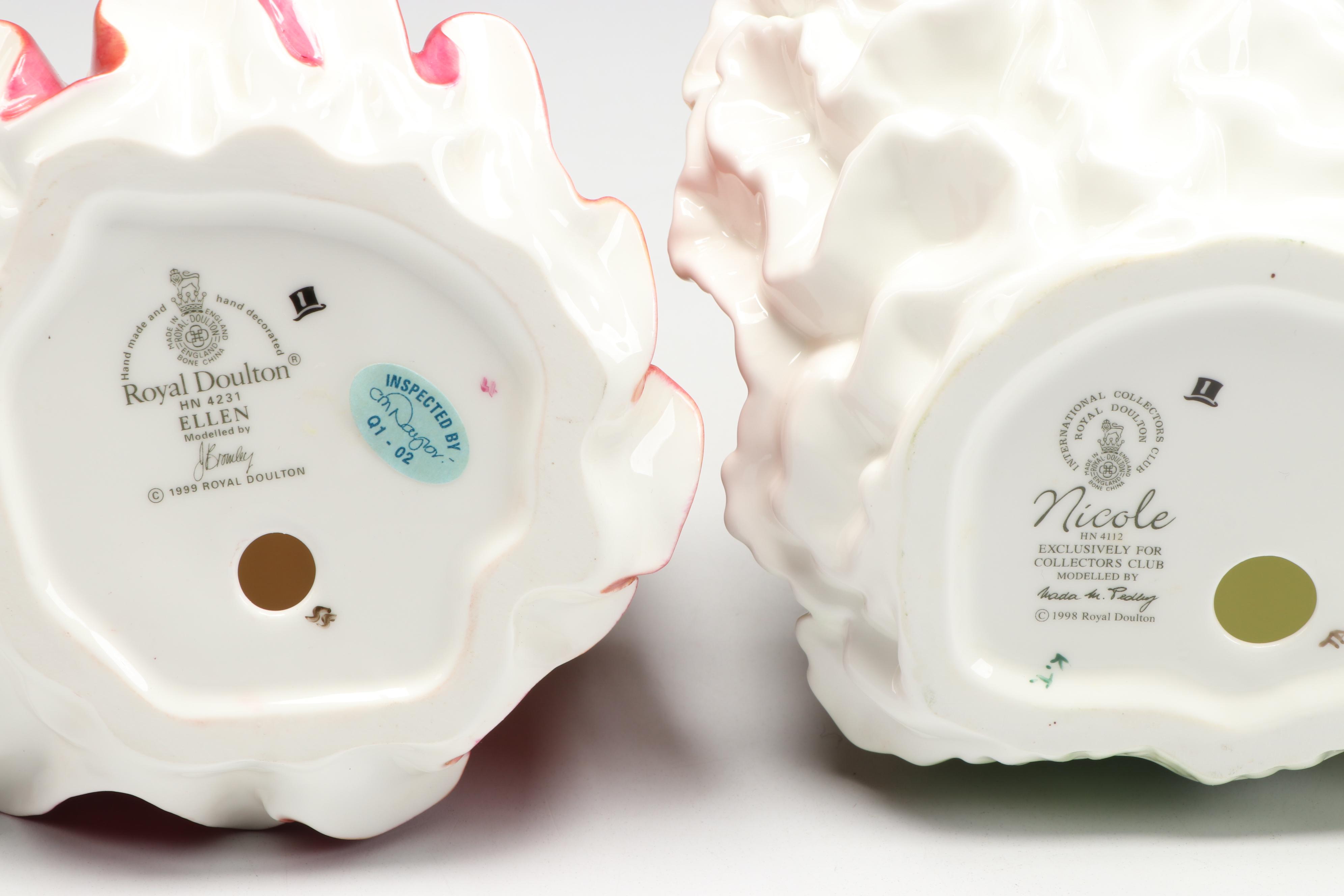 Royal Doulton "Ellen," "Susan," "Lynne," and More Bone China Figurines