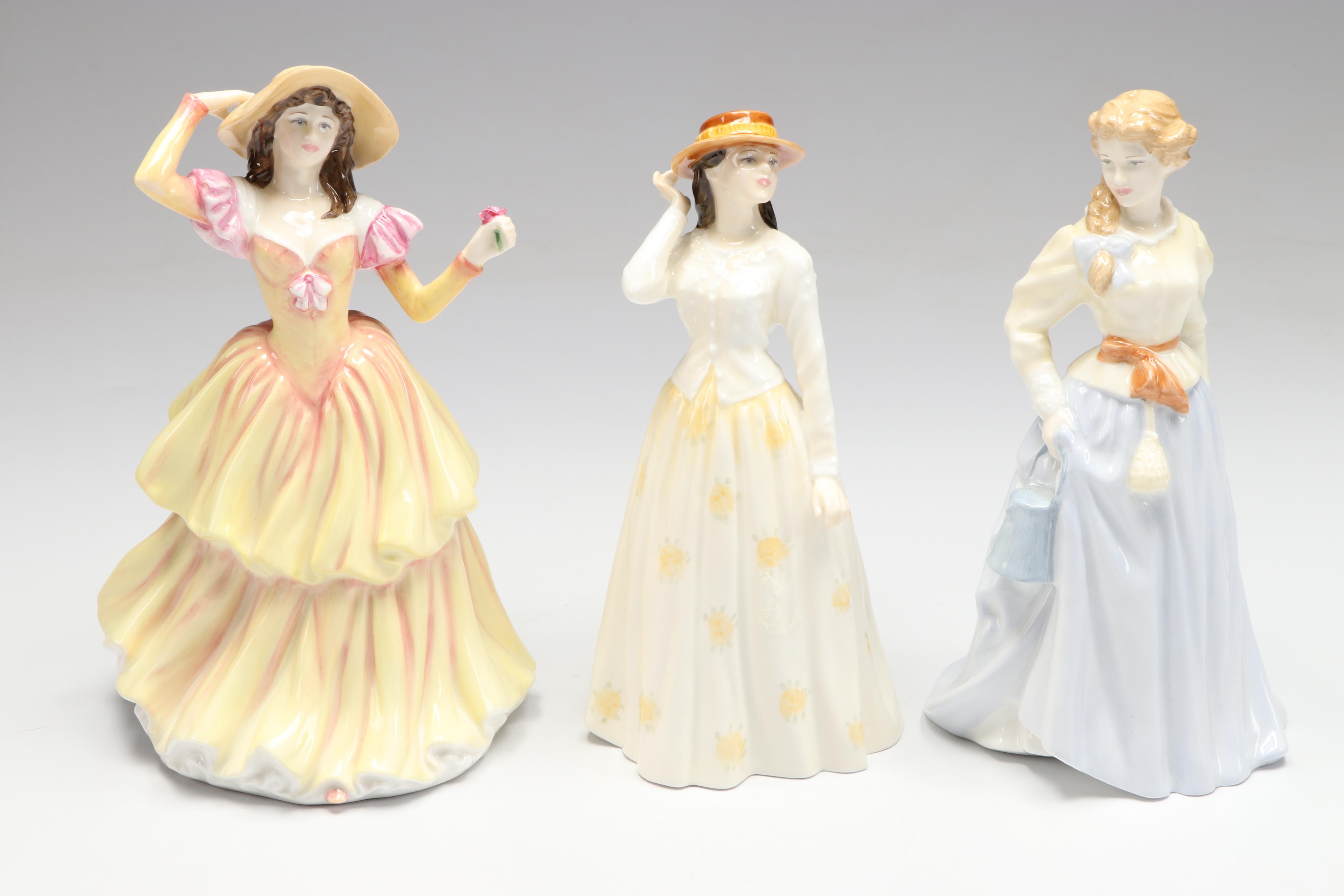 Royal Doulton "Ellen," "Susan," "Lynne," and More Bone China Figurines