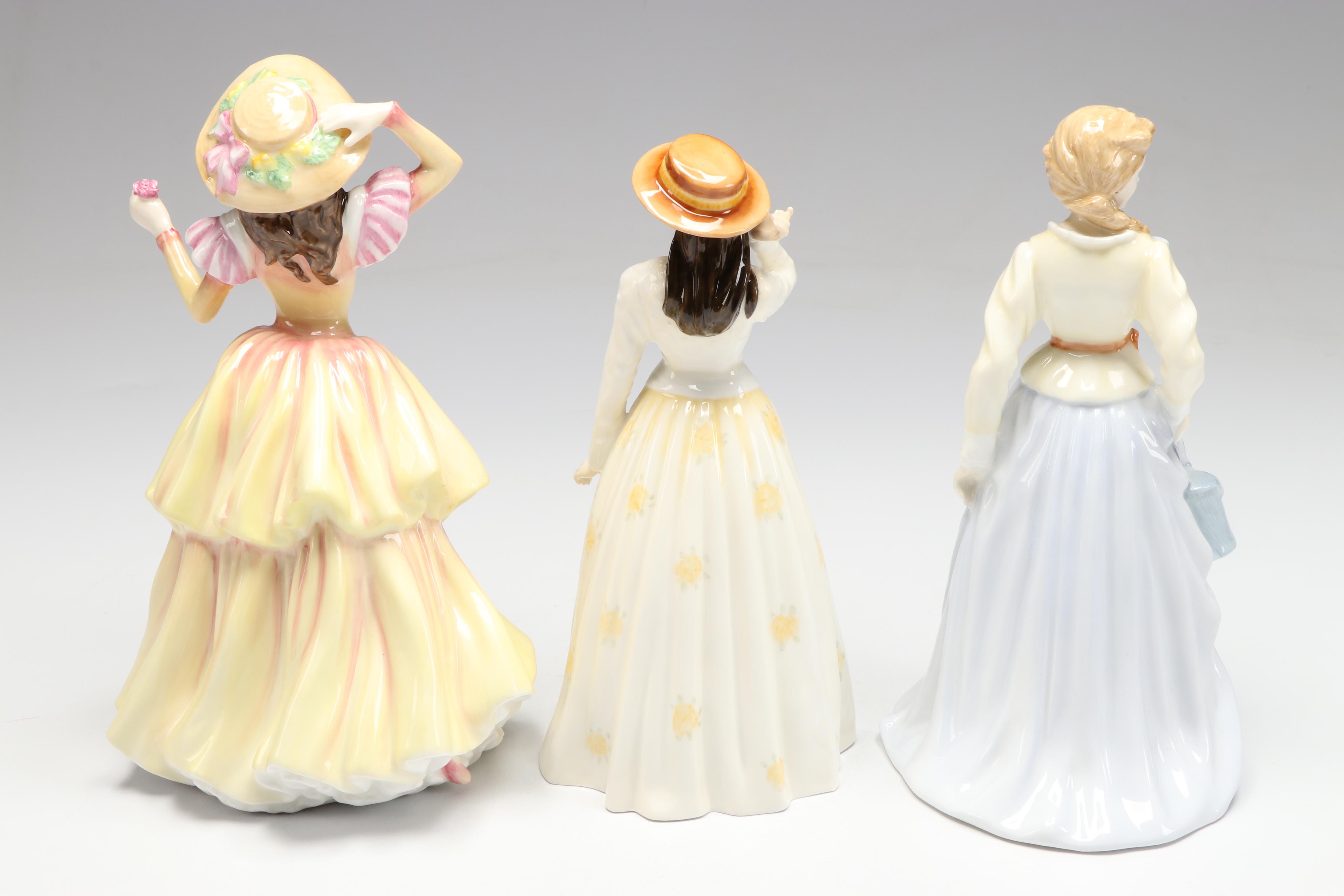 Royal Doulton "Ellen," "Susan," "Lynne," and More Bone China Figurines