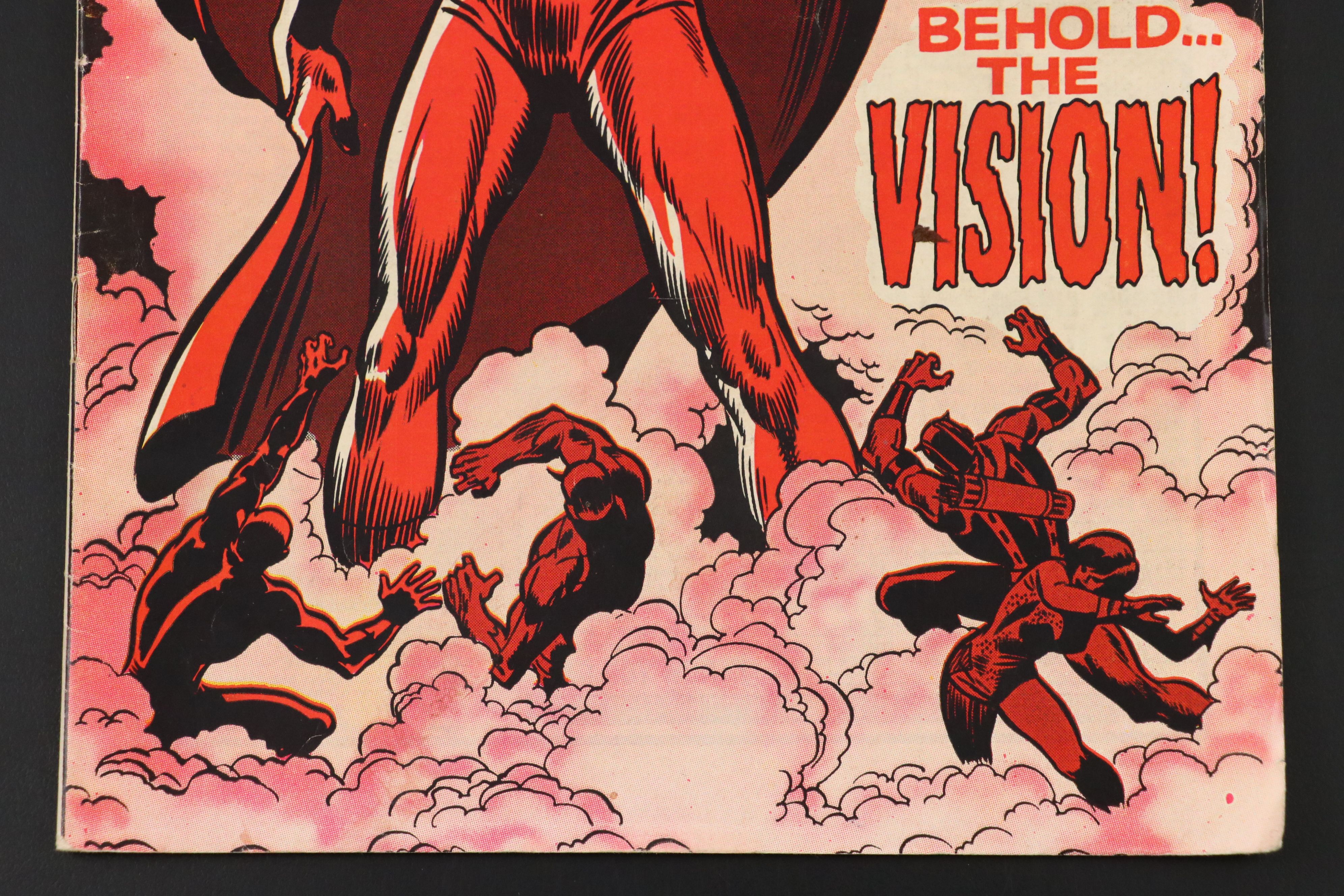 Marvel Comics "The Avengers #57" with First Appearance of Vision, 1968