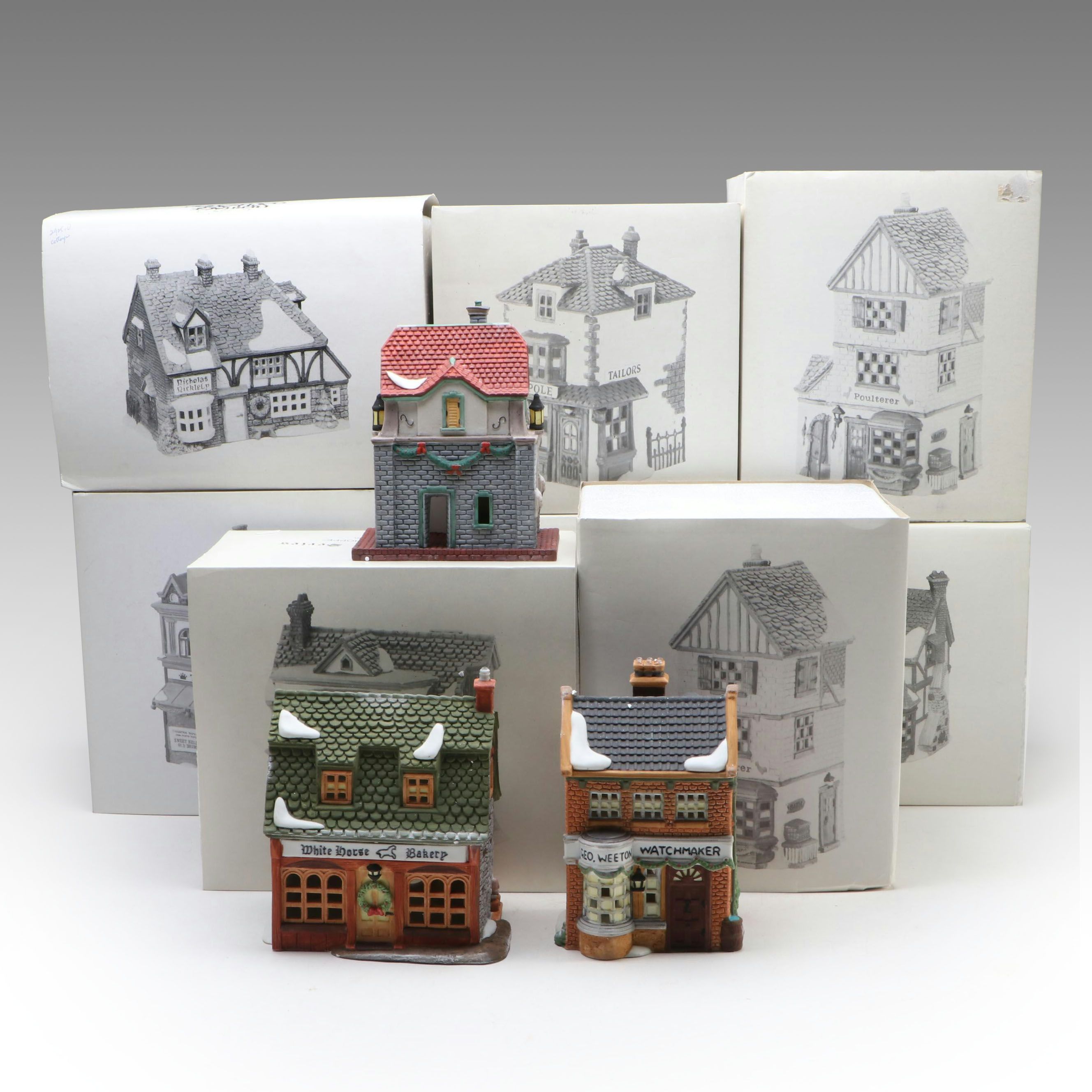 Department 56 Hand-Painted Porcelain Dickens' Village Series