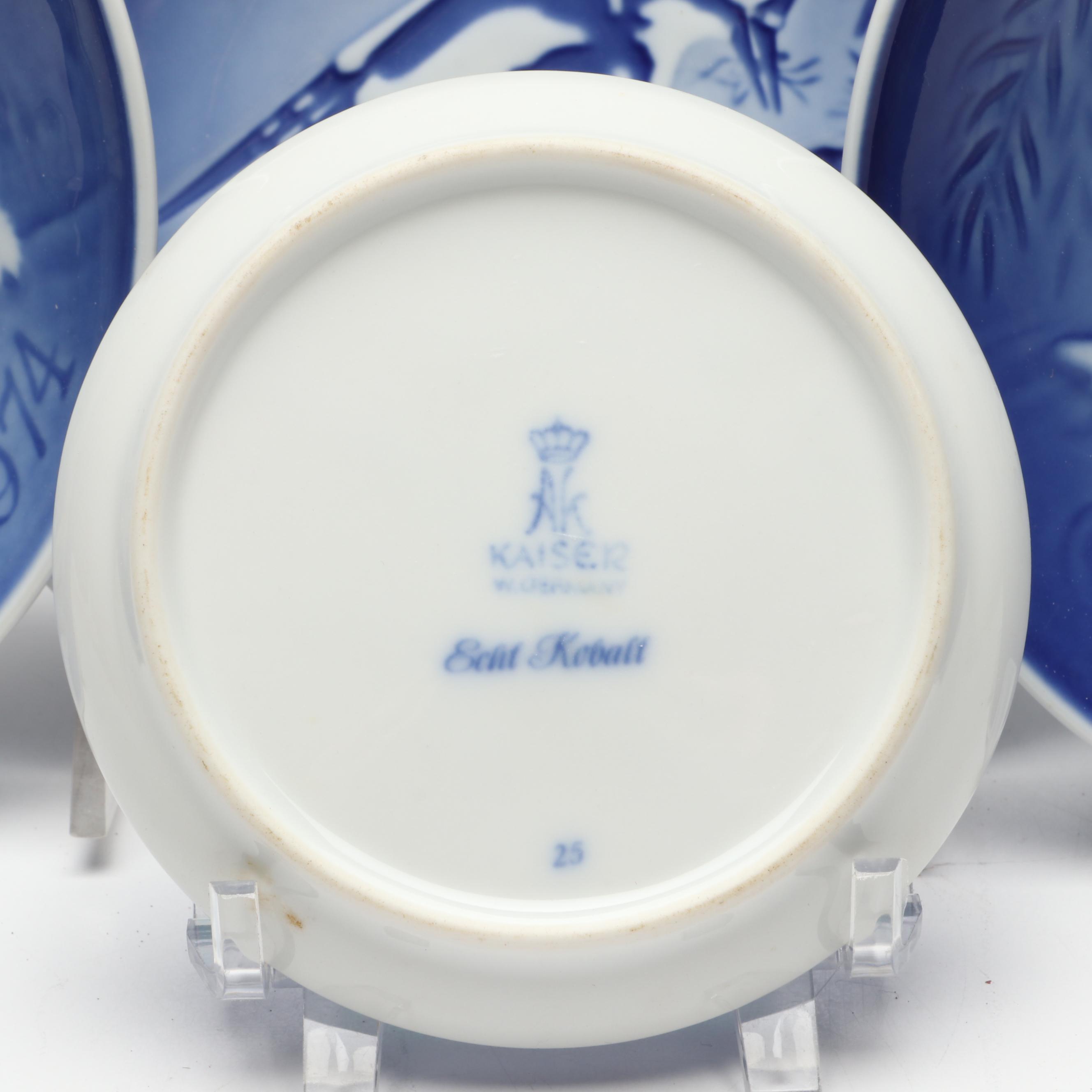 Bing & Grøndahl Annual Christmas and Mother's Day with Kaiser and Other Plates