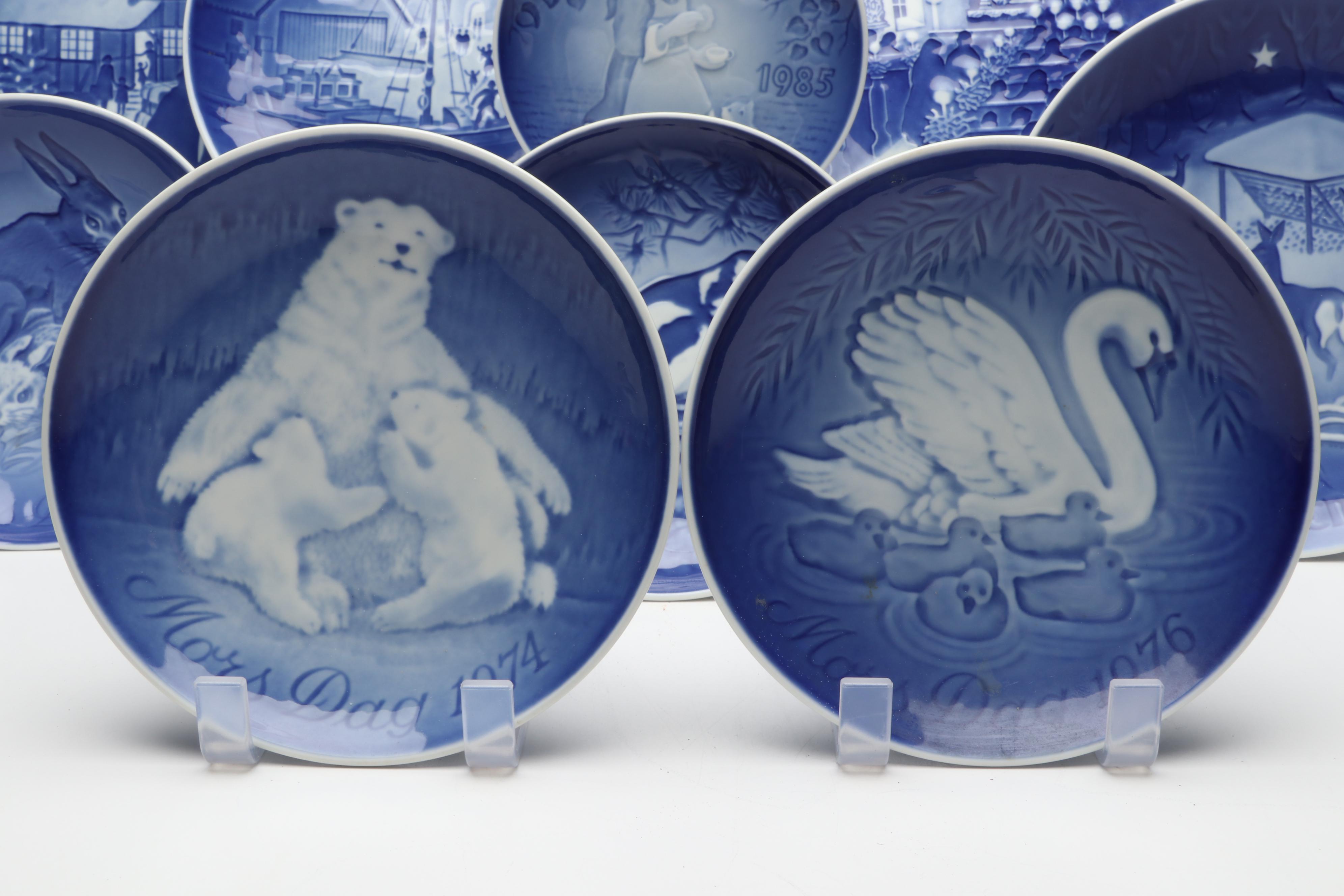 Bing & Grøndahl Annual Christmas and Mother's Day with Kaiser and Other Plates