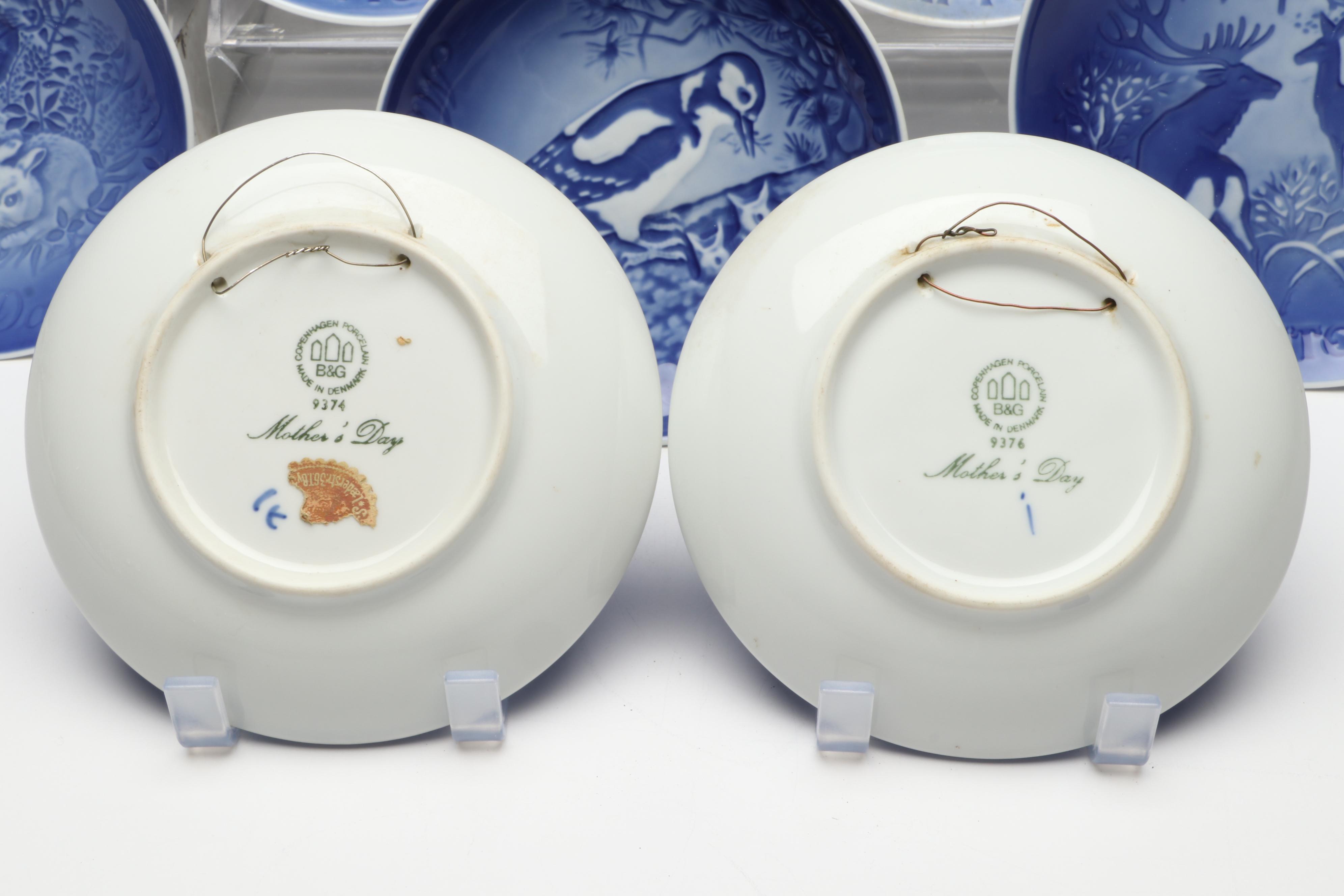 Bing & Grøndahl Annual Christmas and Mother's Day with Kaiser and Other Plates