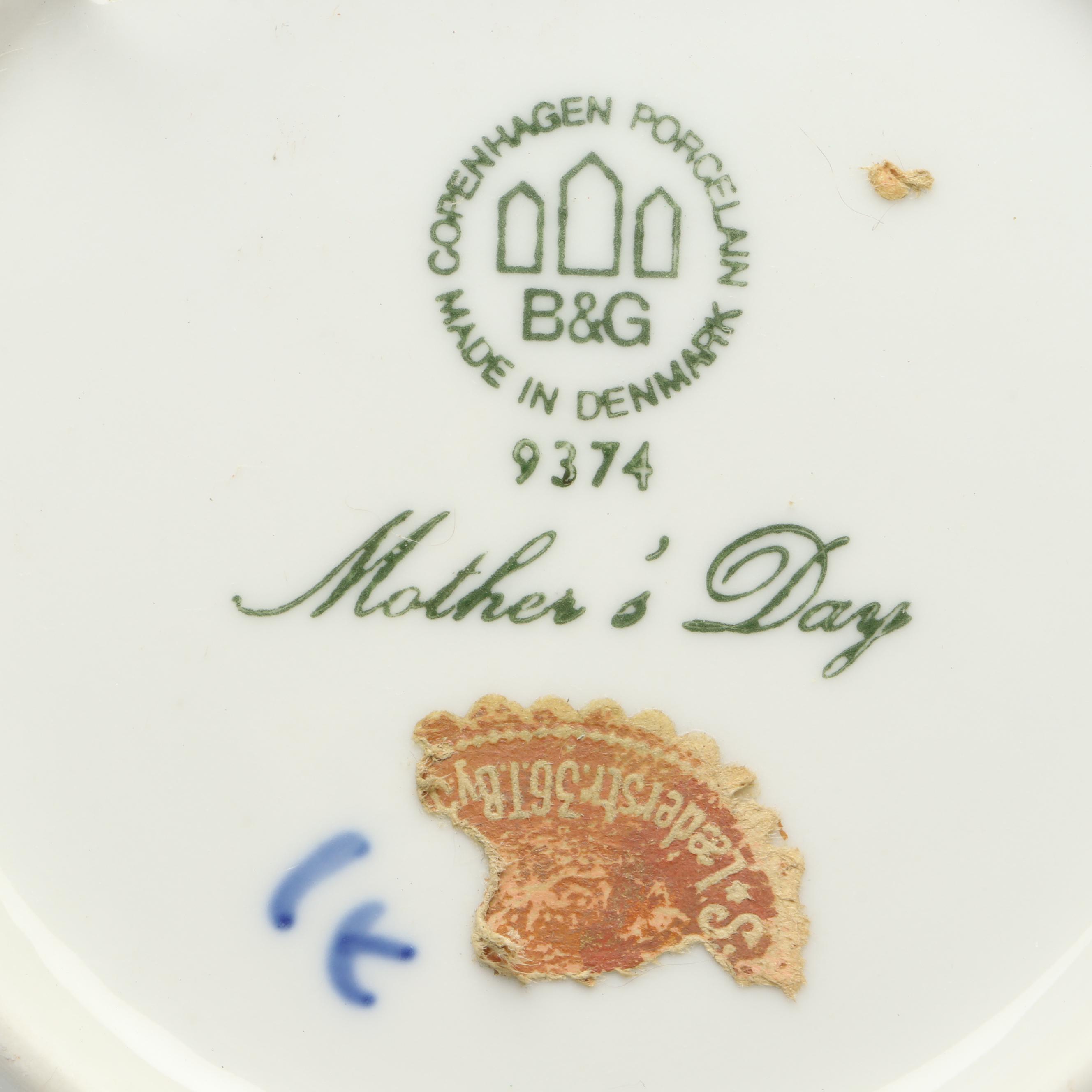 Bing & Grøndahl Annual Christmas and Mother's Day with Kaiser and Other Plates