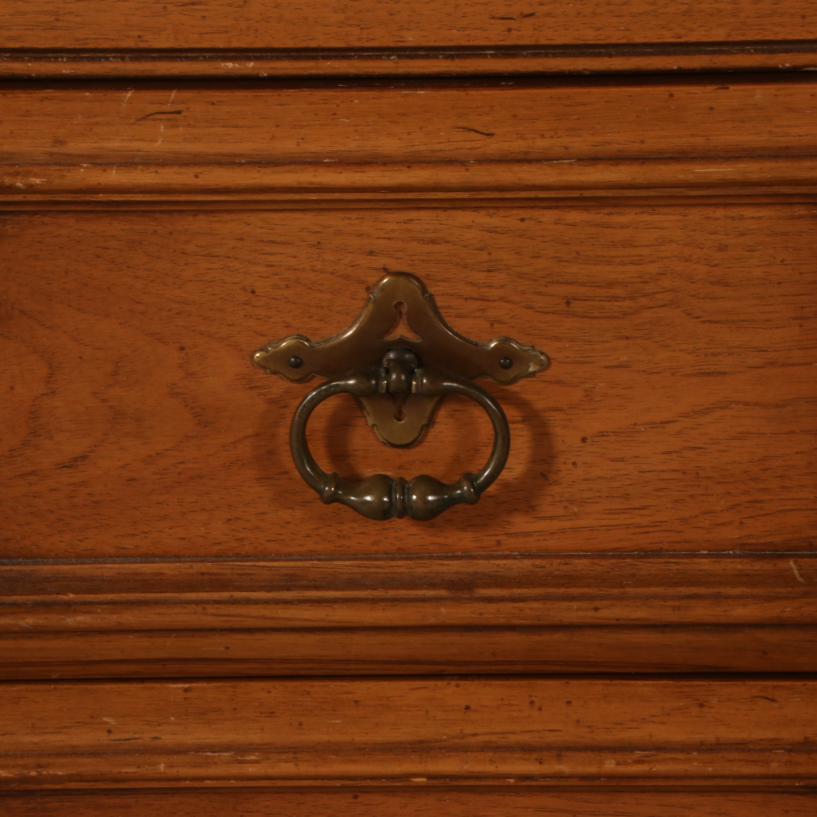 French Provincial Style Pecan Dresser