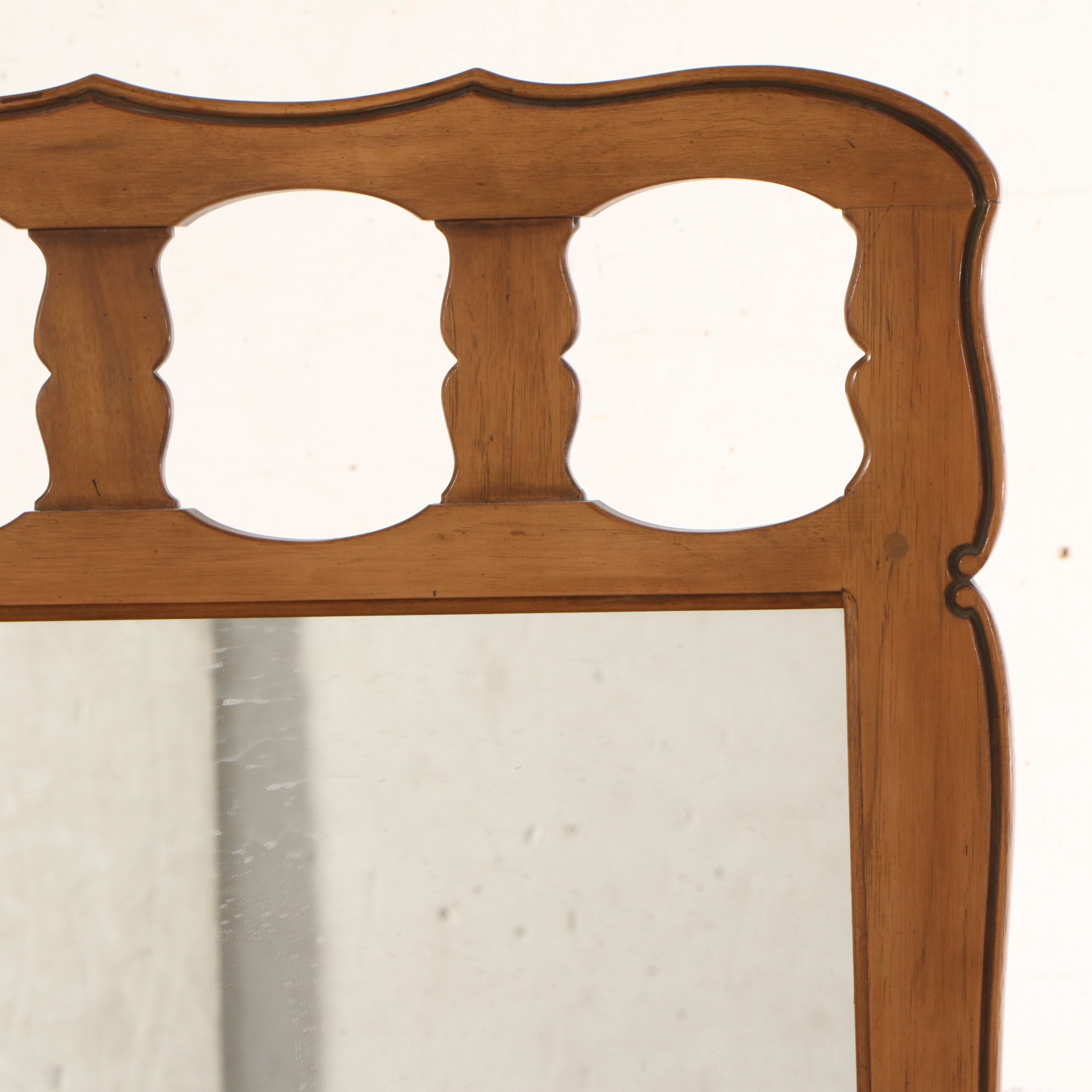 French Provincial Style Pecan Dresser