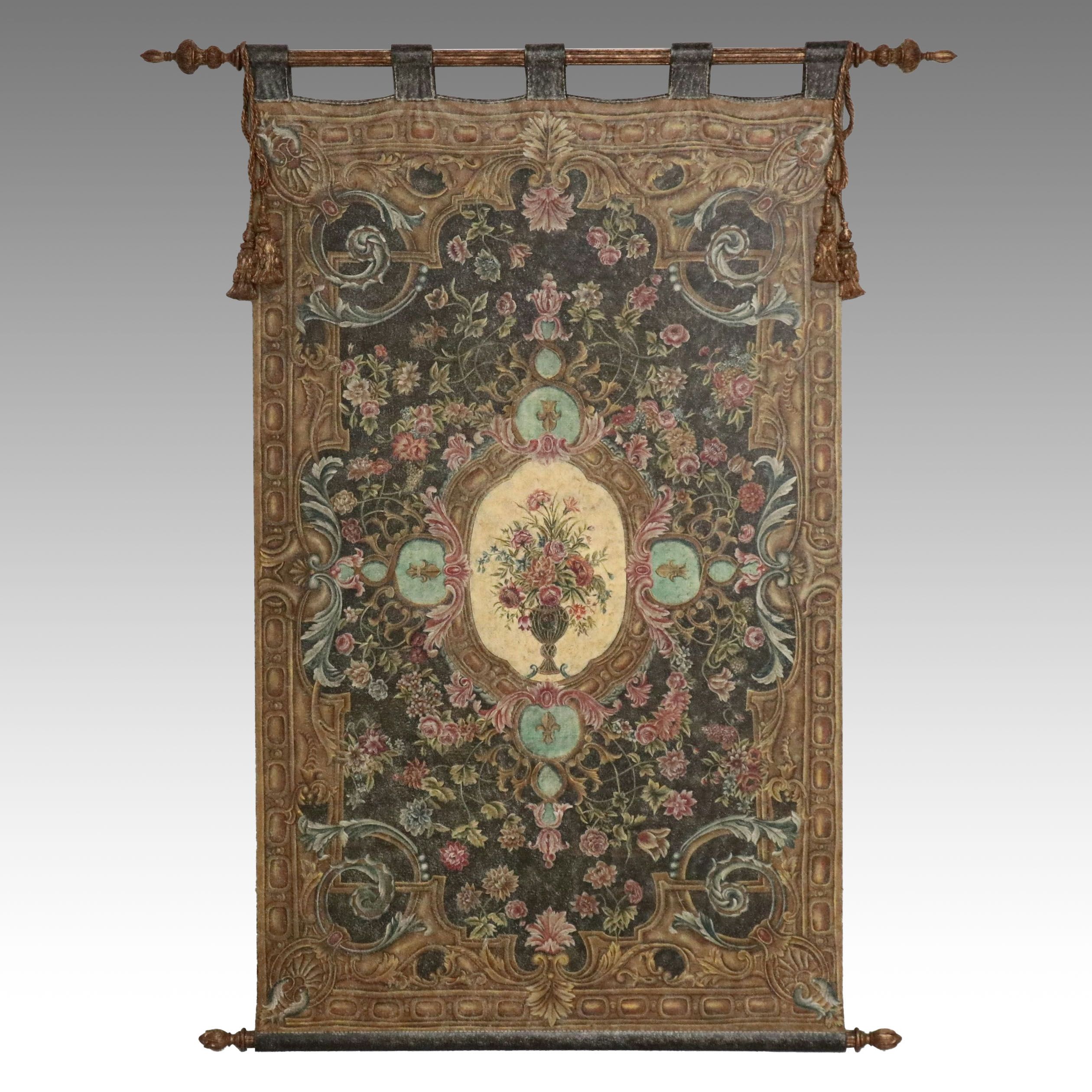 Castilian Imports Inc. Baroque Style Printed Canvas Wall Panel