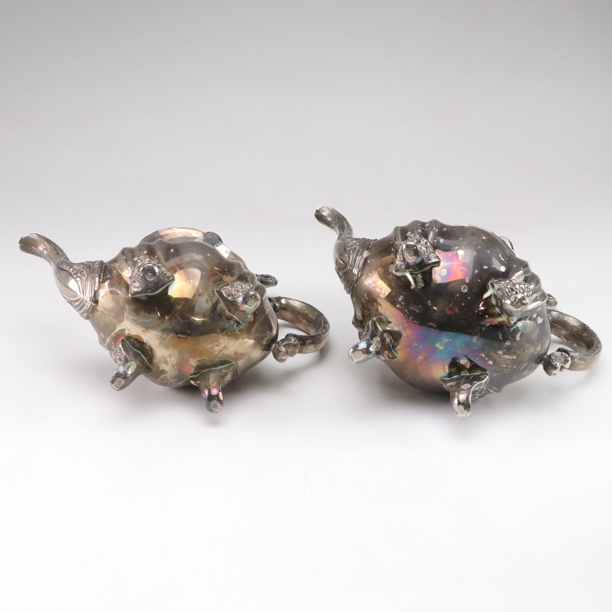 Towle "Grand Dutchess" Silver Plate Coffee and Tea Service and Serving Tray