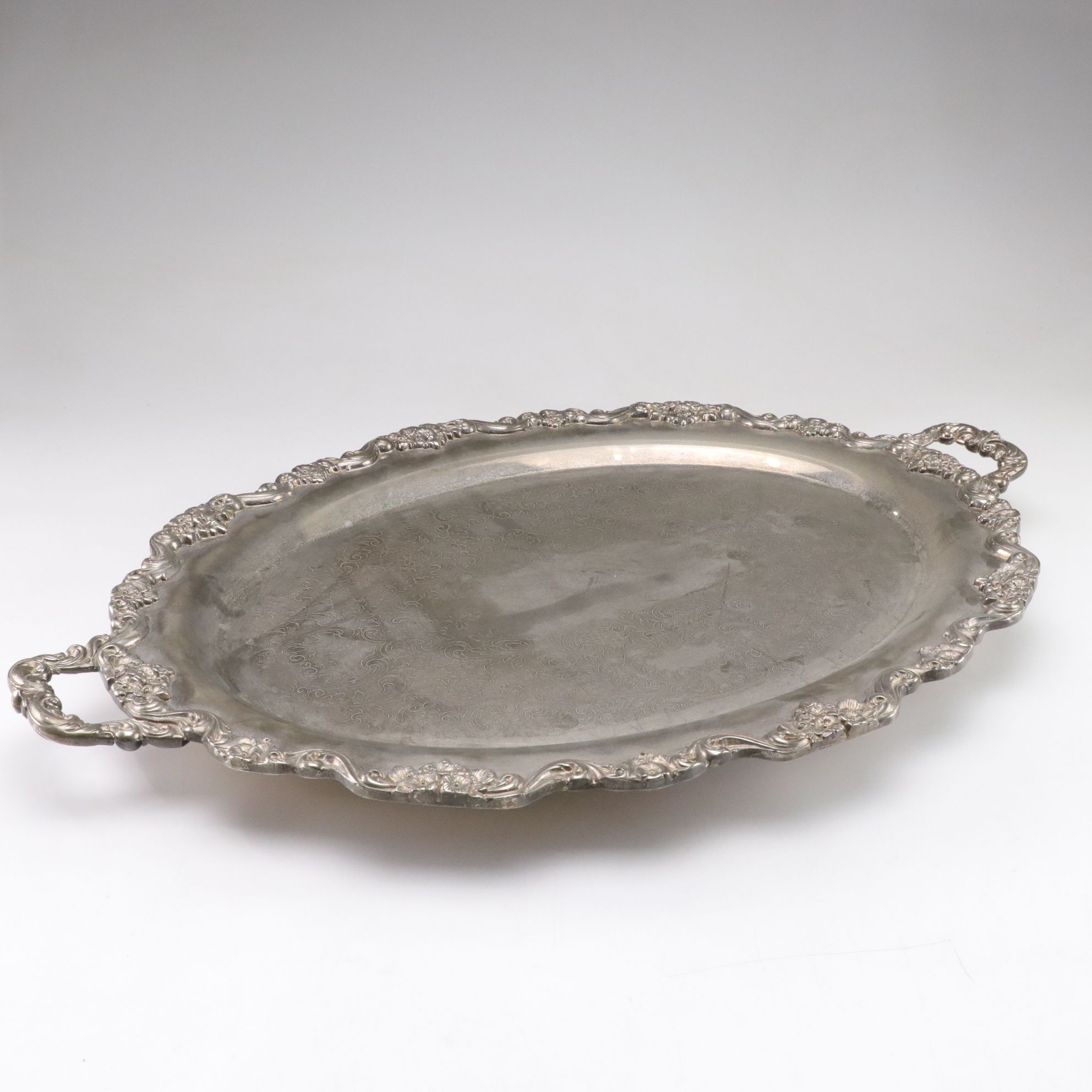 Towle "Grand Dutchess" Silver Plate Coffee and Tea Service and Serving Tray