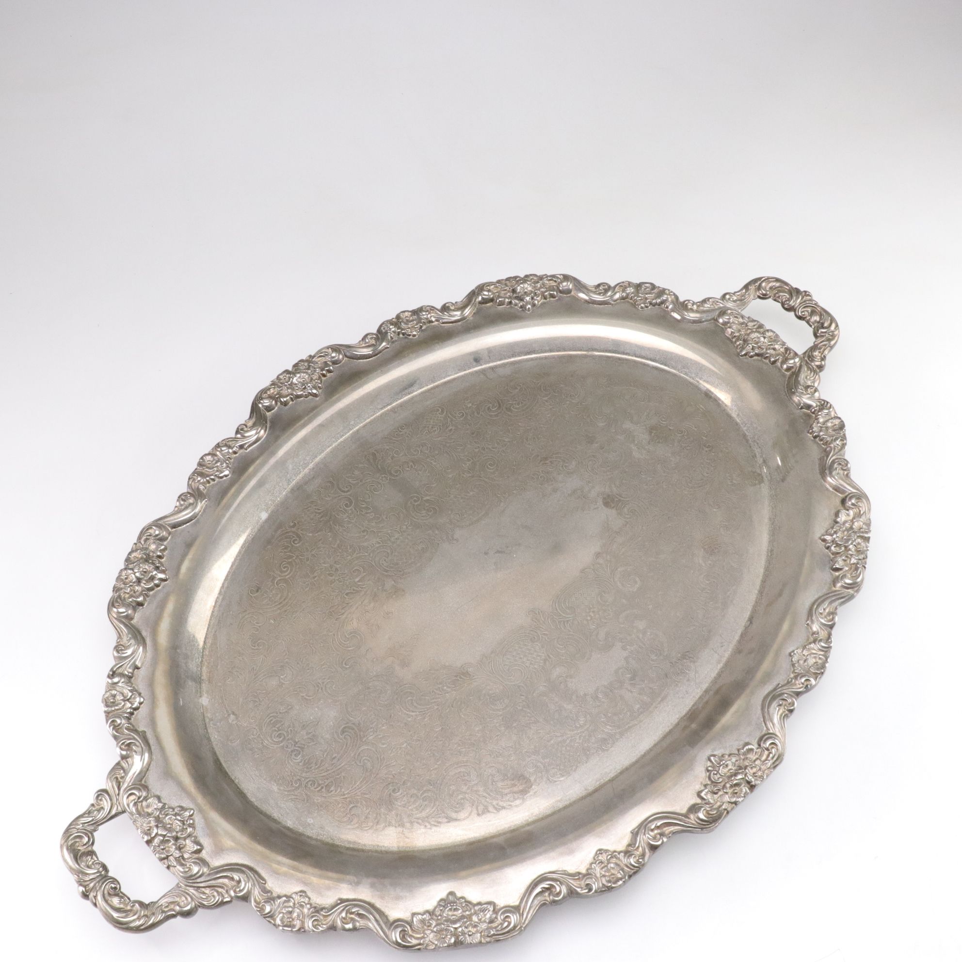 Towle "Grand Dutchess" Silver Plate Coffee and Tea Service and Serving Tray