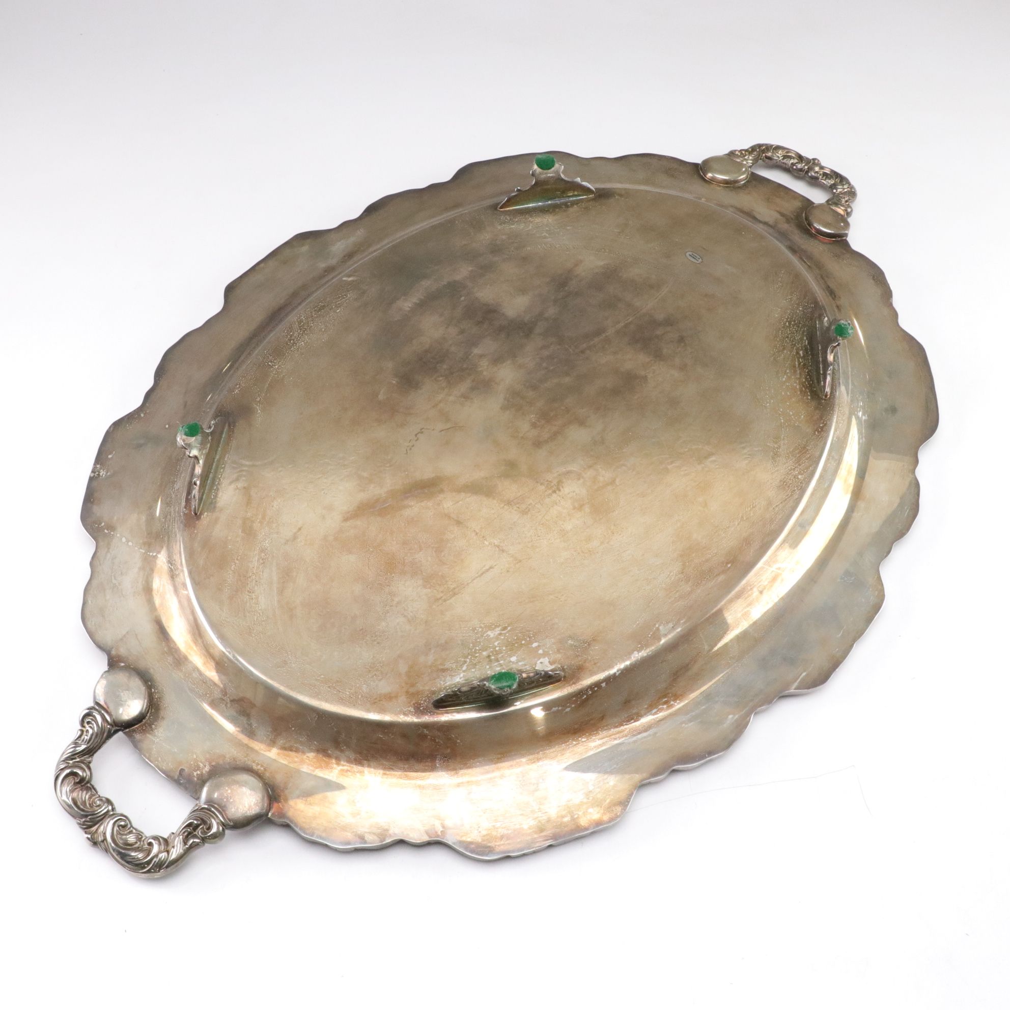 Towle "Grand Dutchess" Silver Plate Coffee and Tea Service and Serving Tray