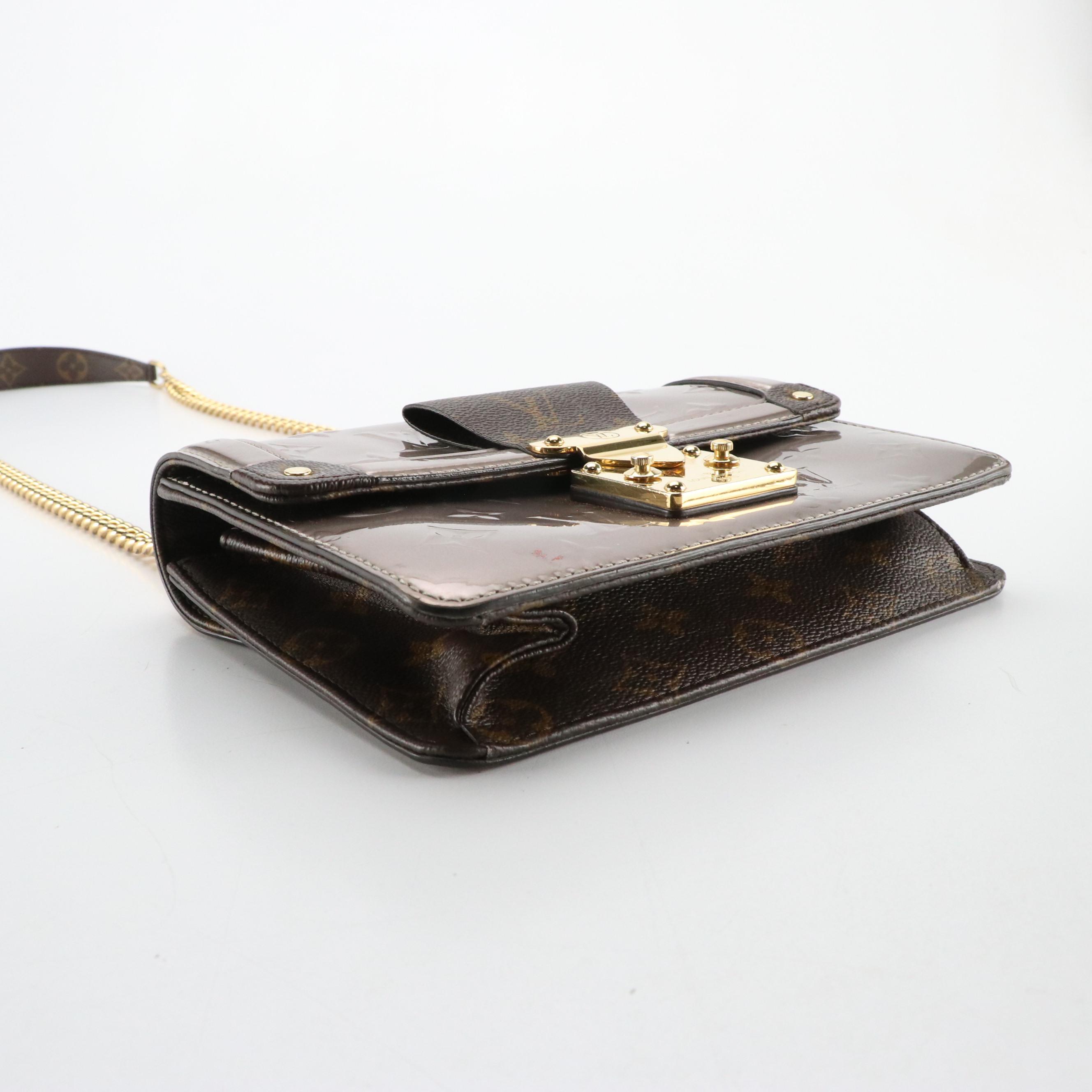 Louis Vuitton Monogram Vernis and Coated Canvas Wynwood Flap Bag