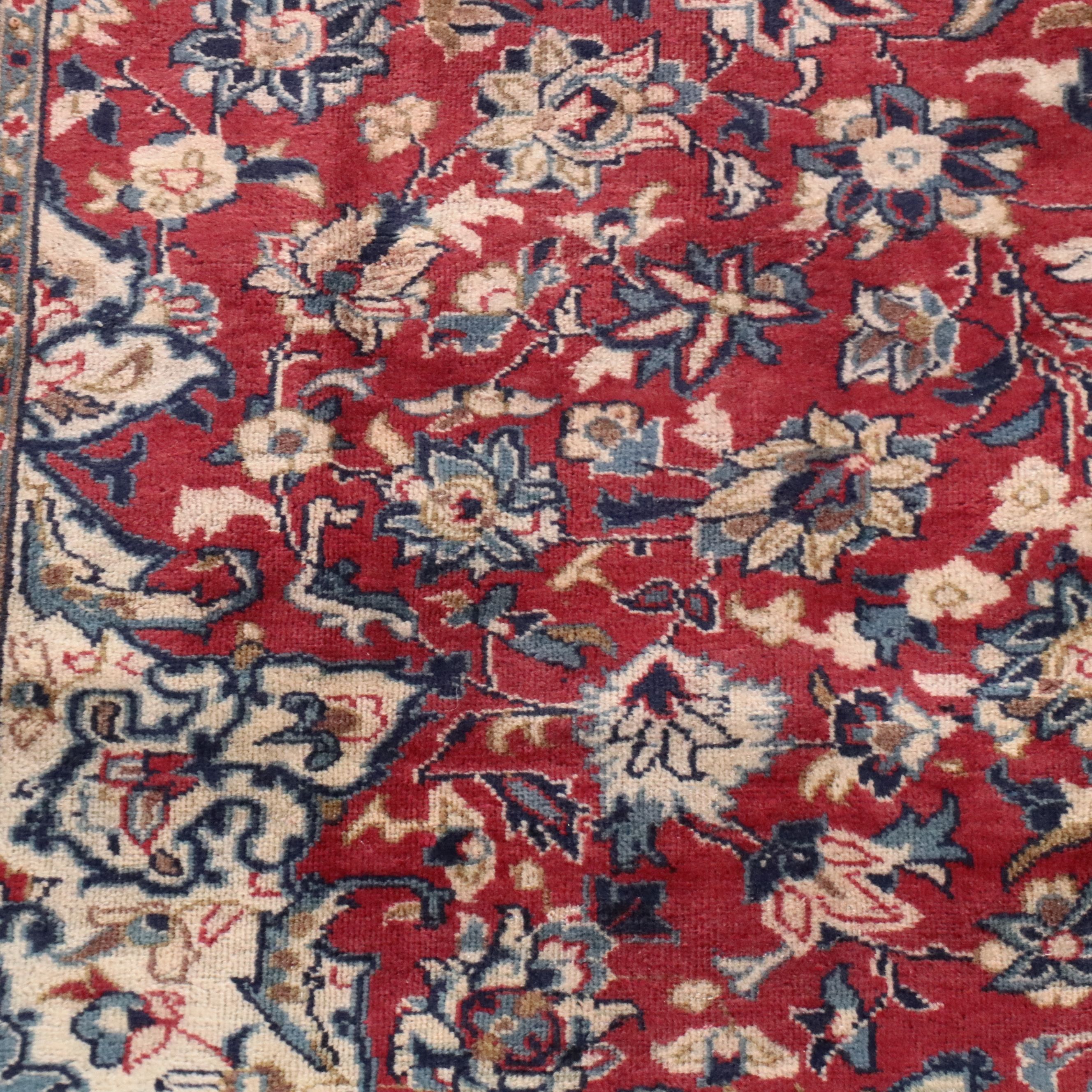 7'8 x 10'5 Hand-Knotted Persian Isfahan Area Rug