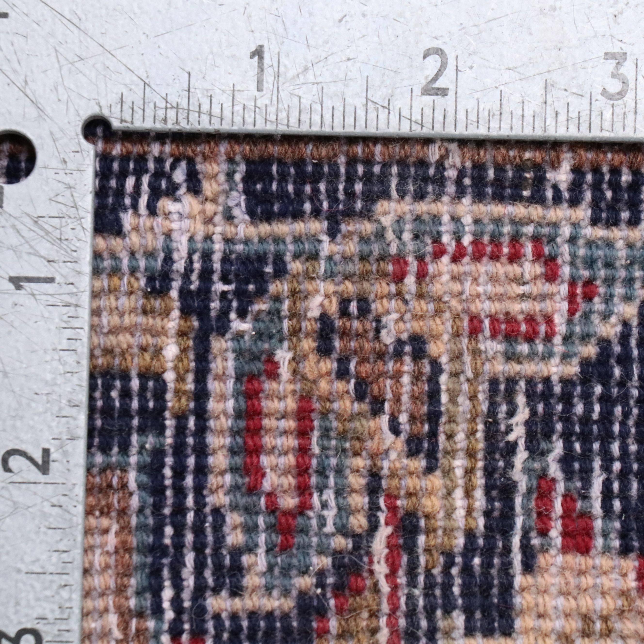 7'8 x 10'5 Hand-Knotted Persian Isfahan Area Rug