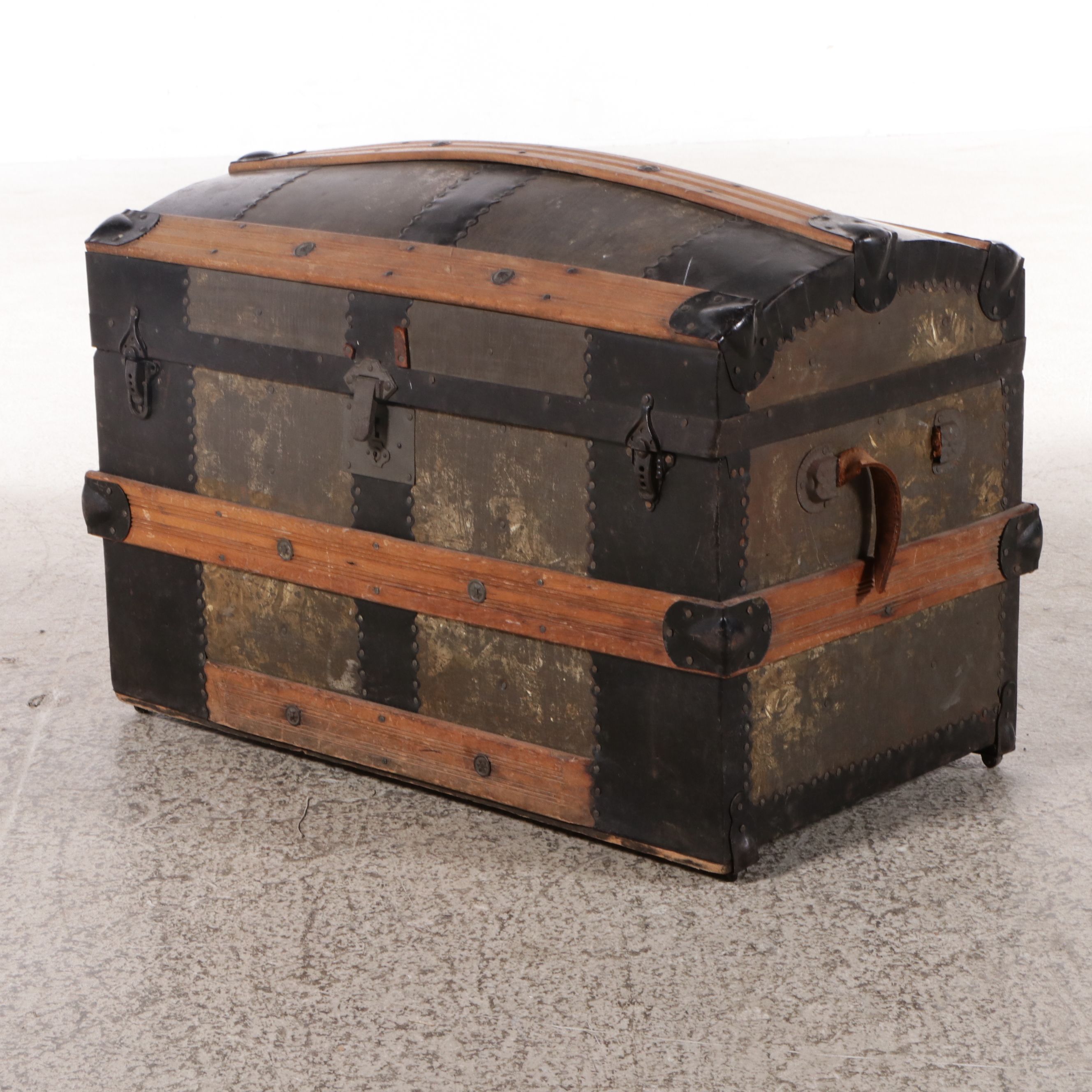 Antique Dome-Top Trunk