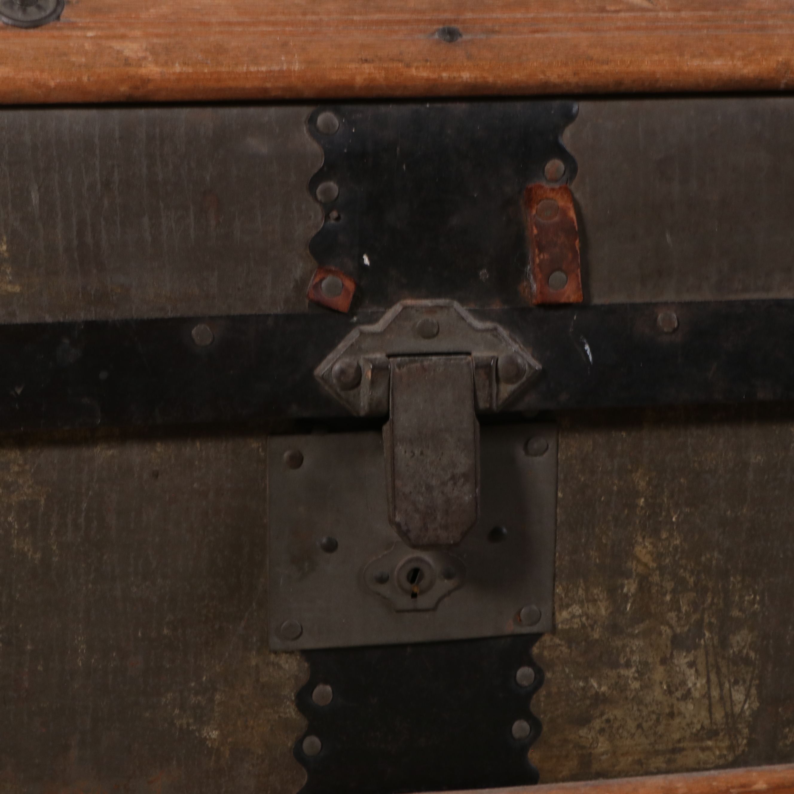 Antique Dome-Top Trunk