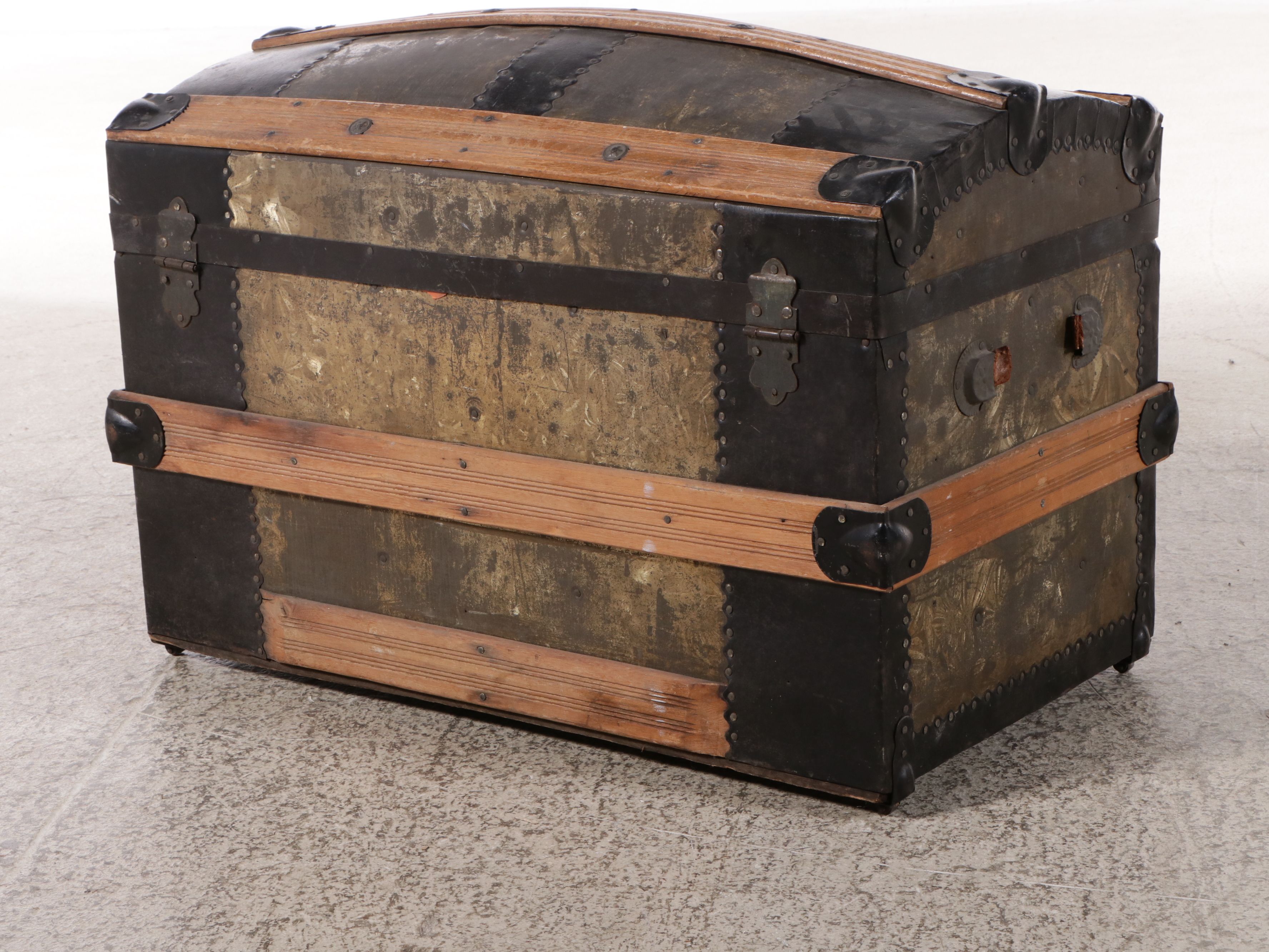 Antique Dome-Top Trunk