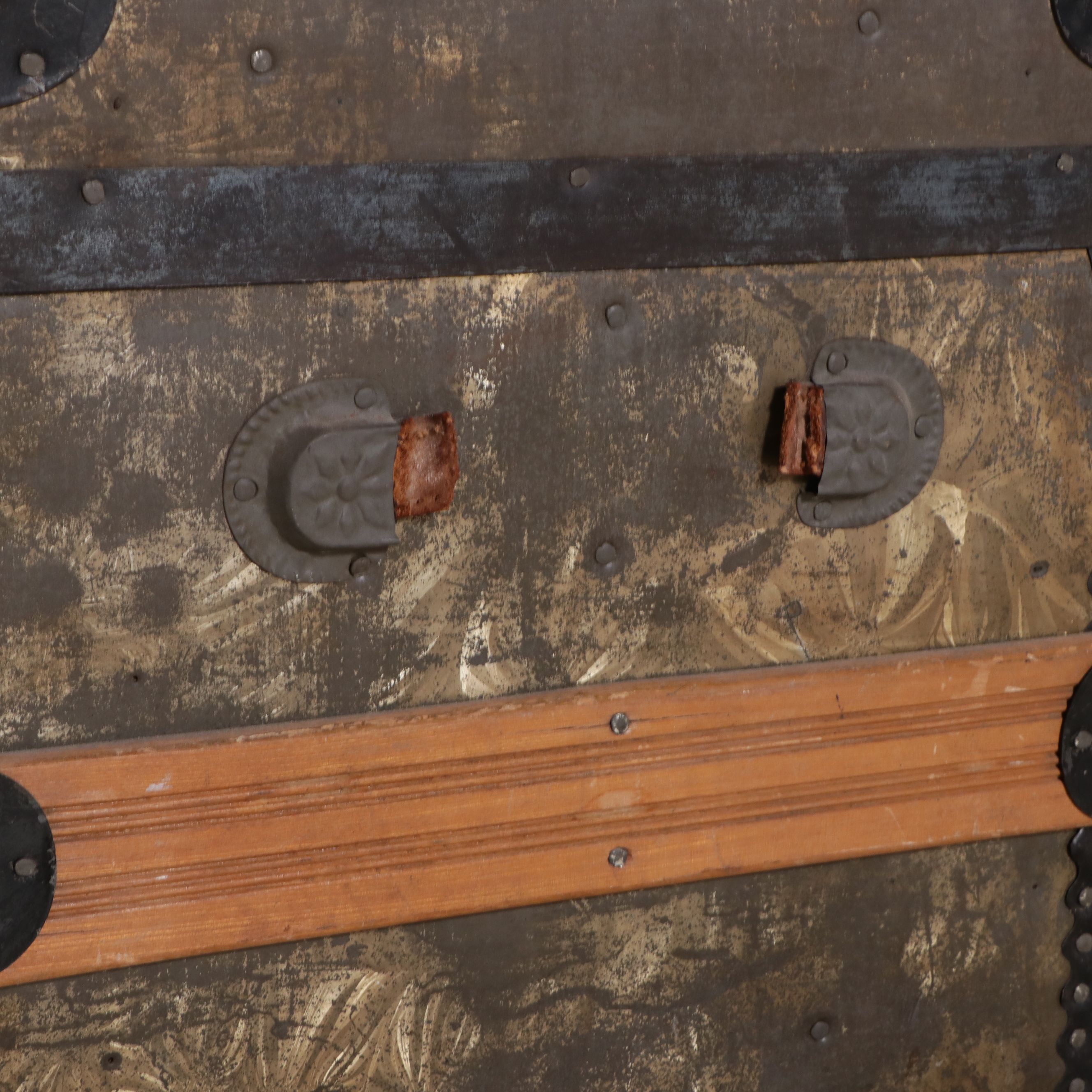 Antique Dome-Top Trunk