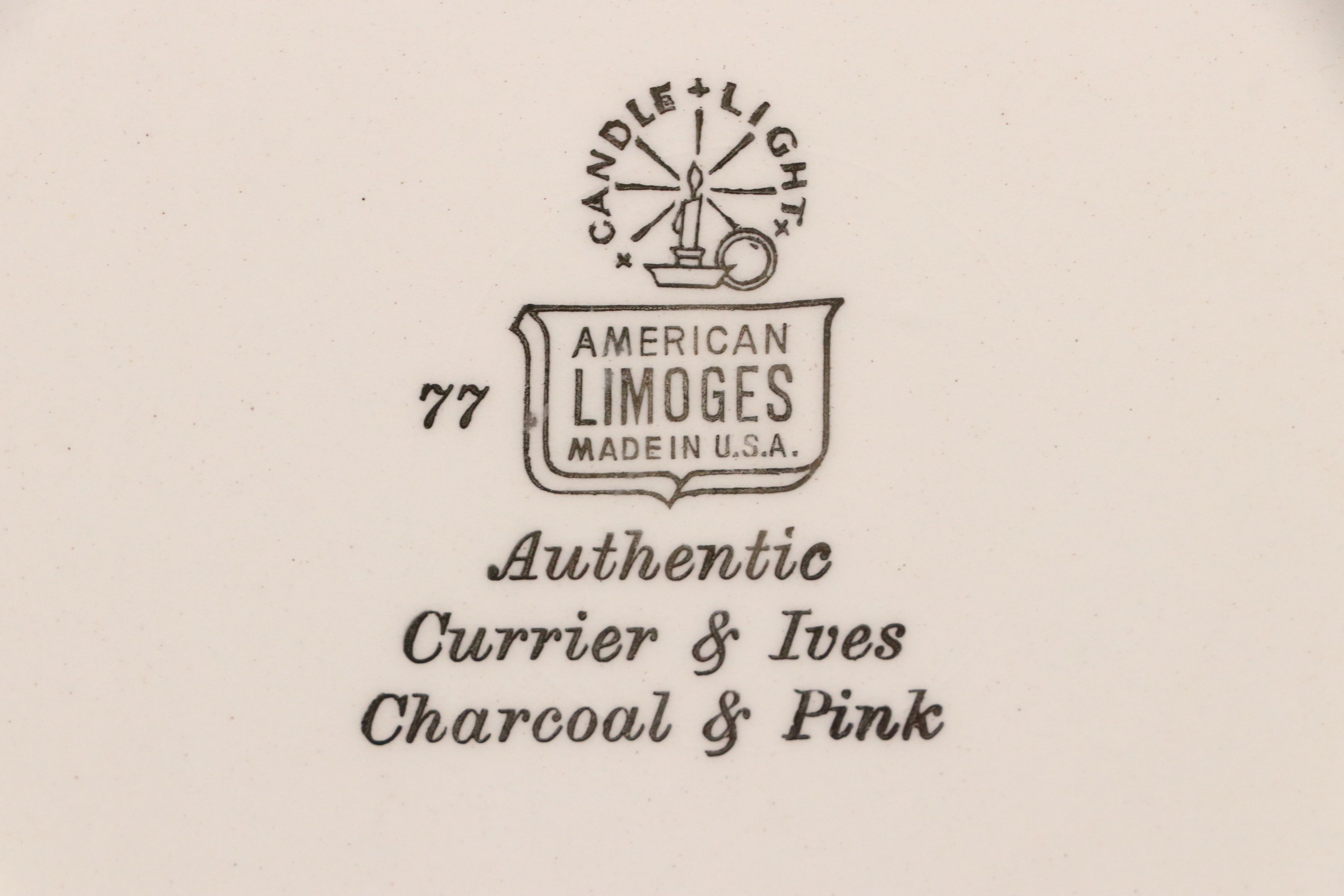 Royal "Currier & Ives" Ceramic Dinnerware