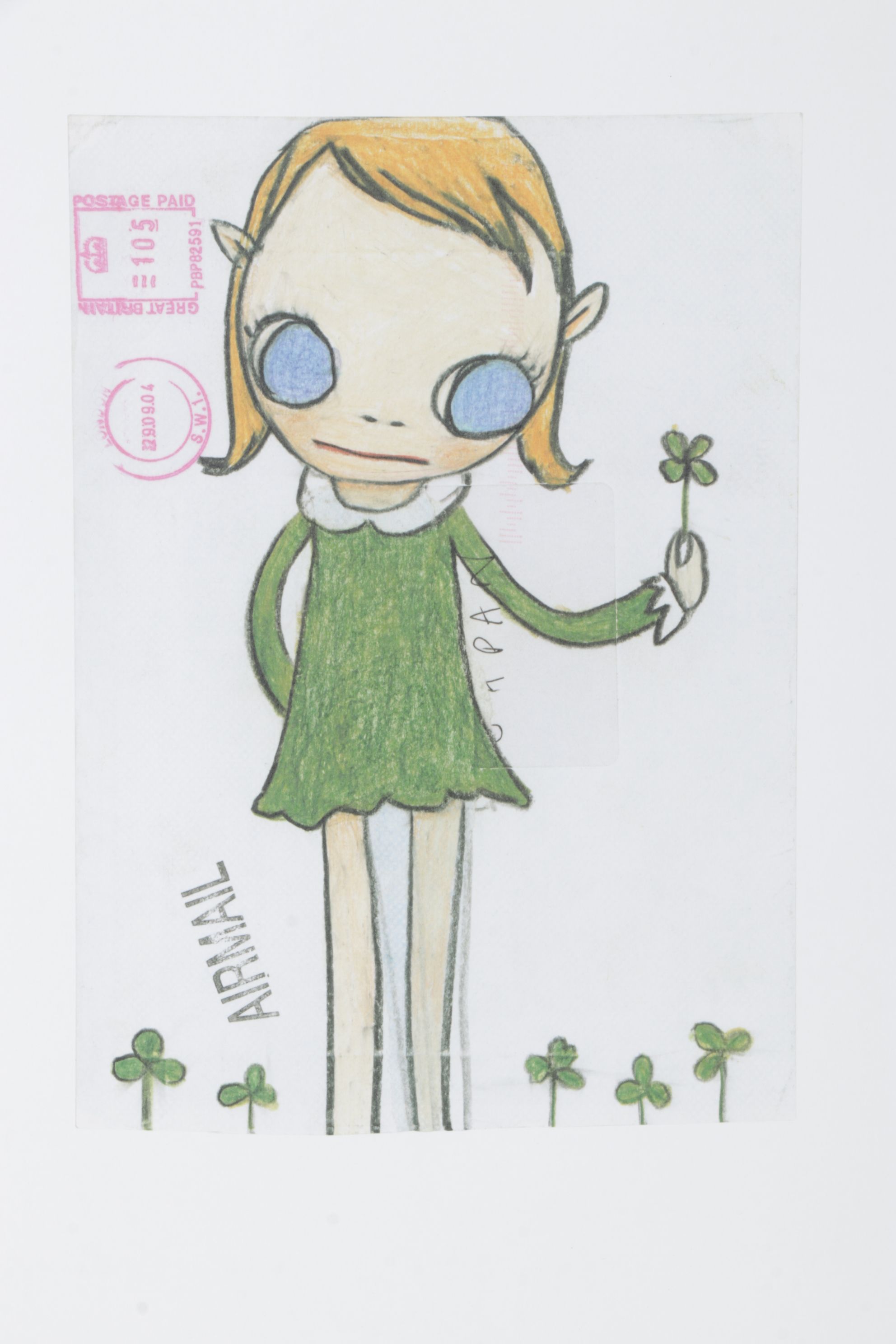 Yoshitomo Nara Offset Lithograph from "Drawing File," 2005