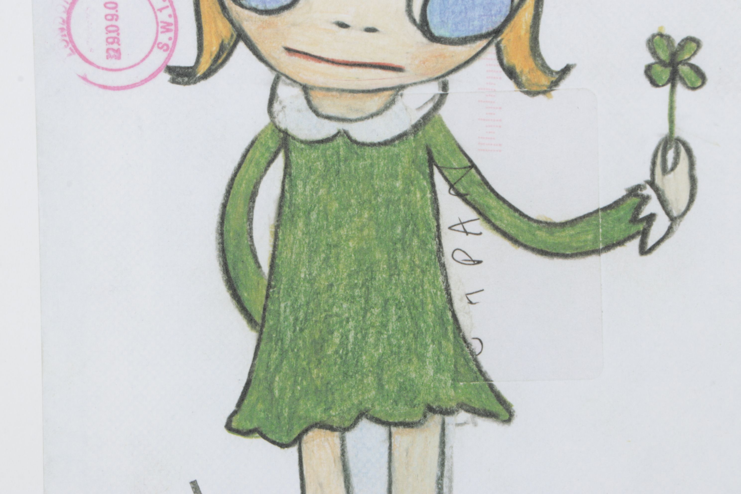 Yoshitomo Nara Offset Lithograph from "Drawing File," 2005