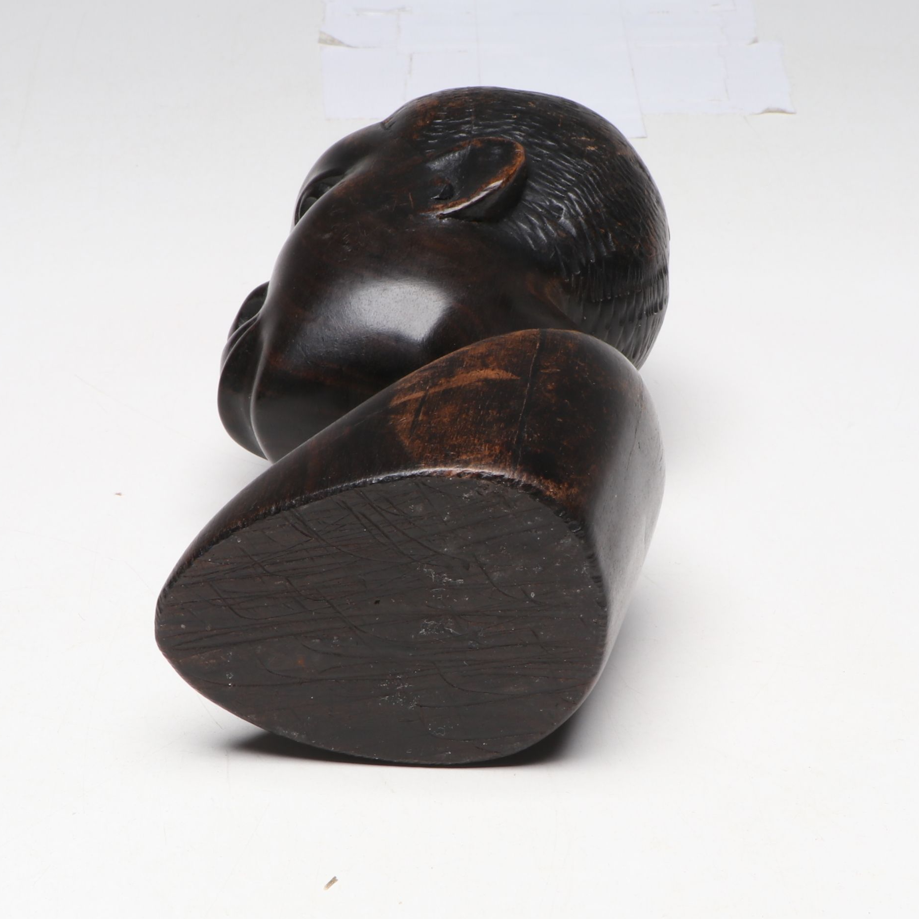 Nigerian Carved Macassar Ebony Portrait Busts of Man and Woman, and More