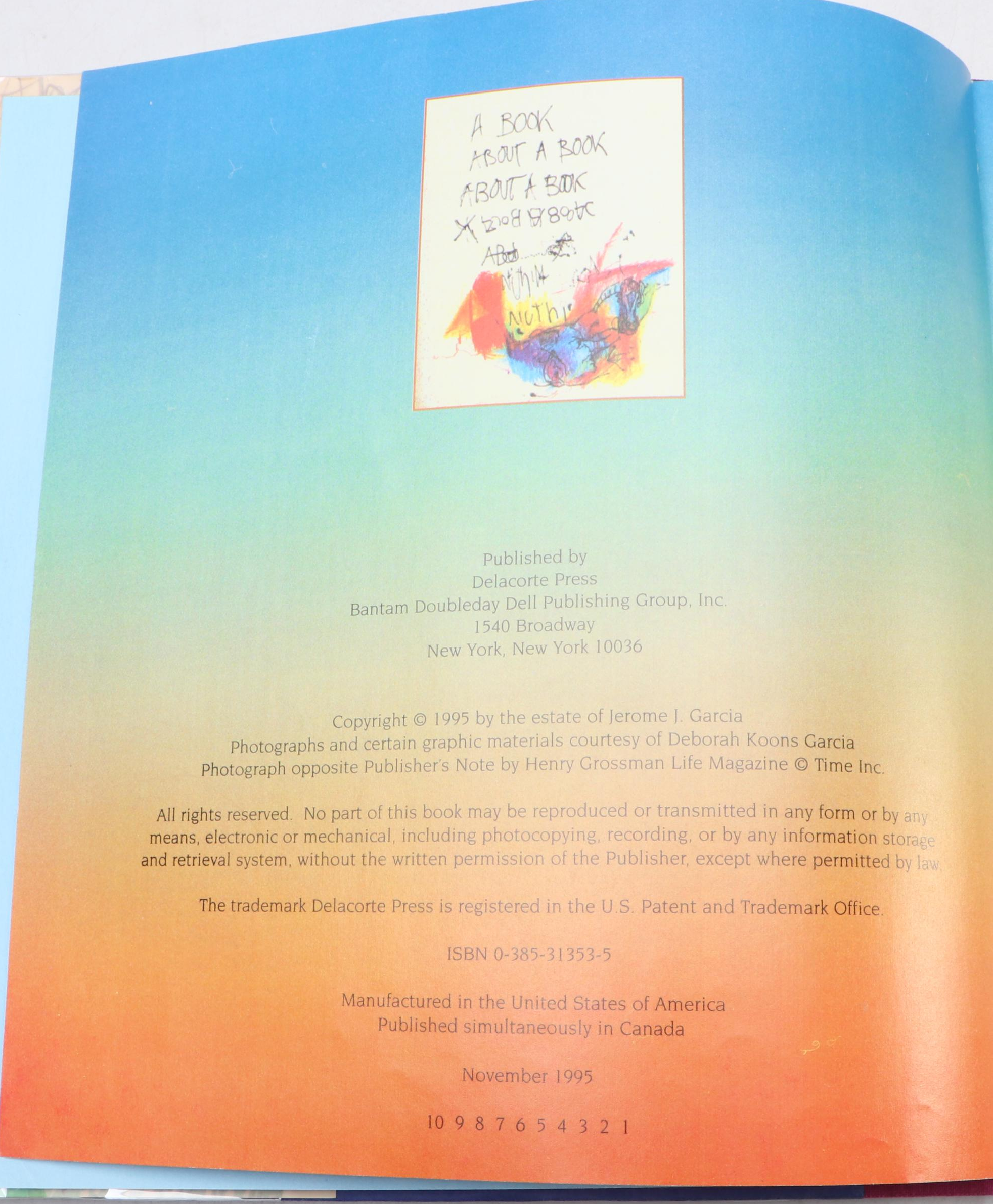 First Printing "Harrington Street" by Jerry Garcia, 1995