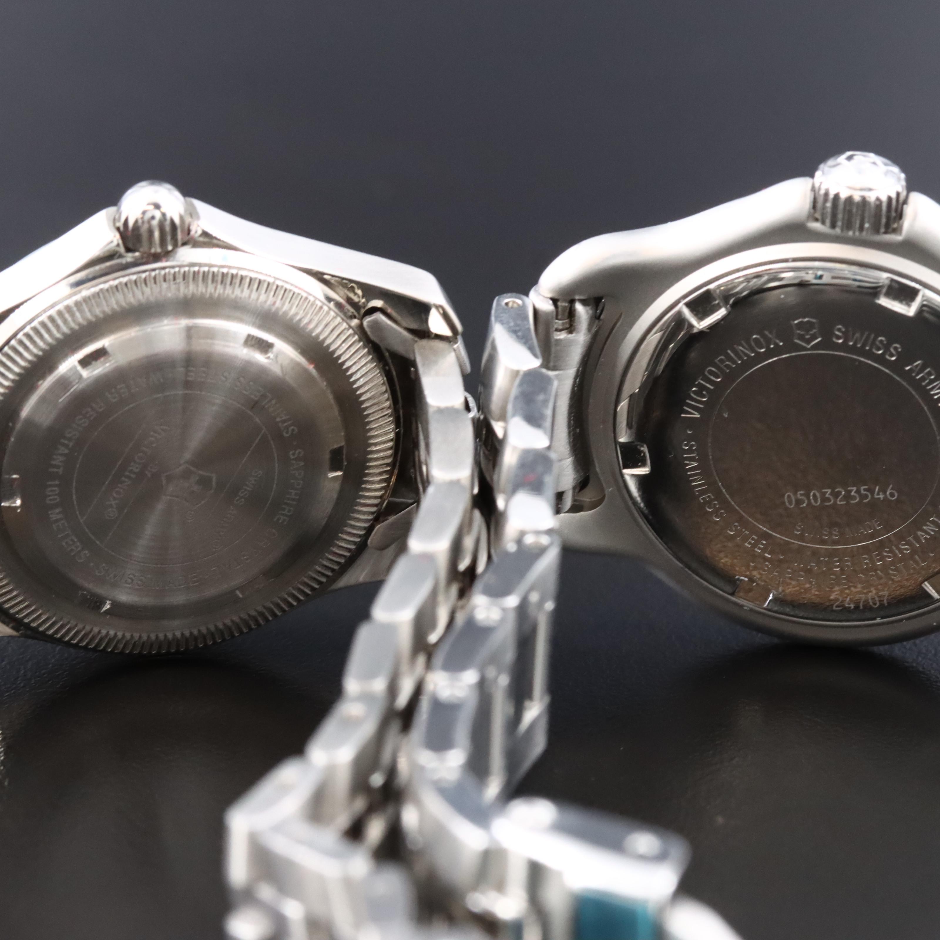 Swiss Army By Victorinox Stainless Steel Quartz Watches