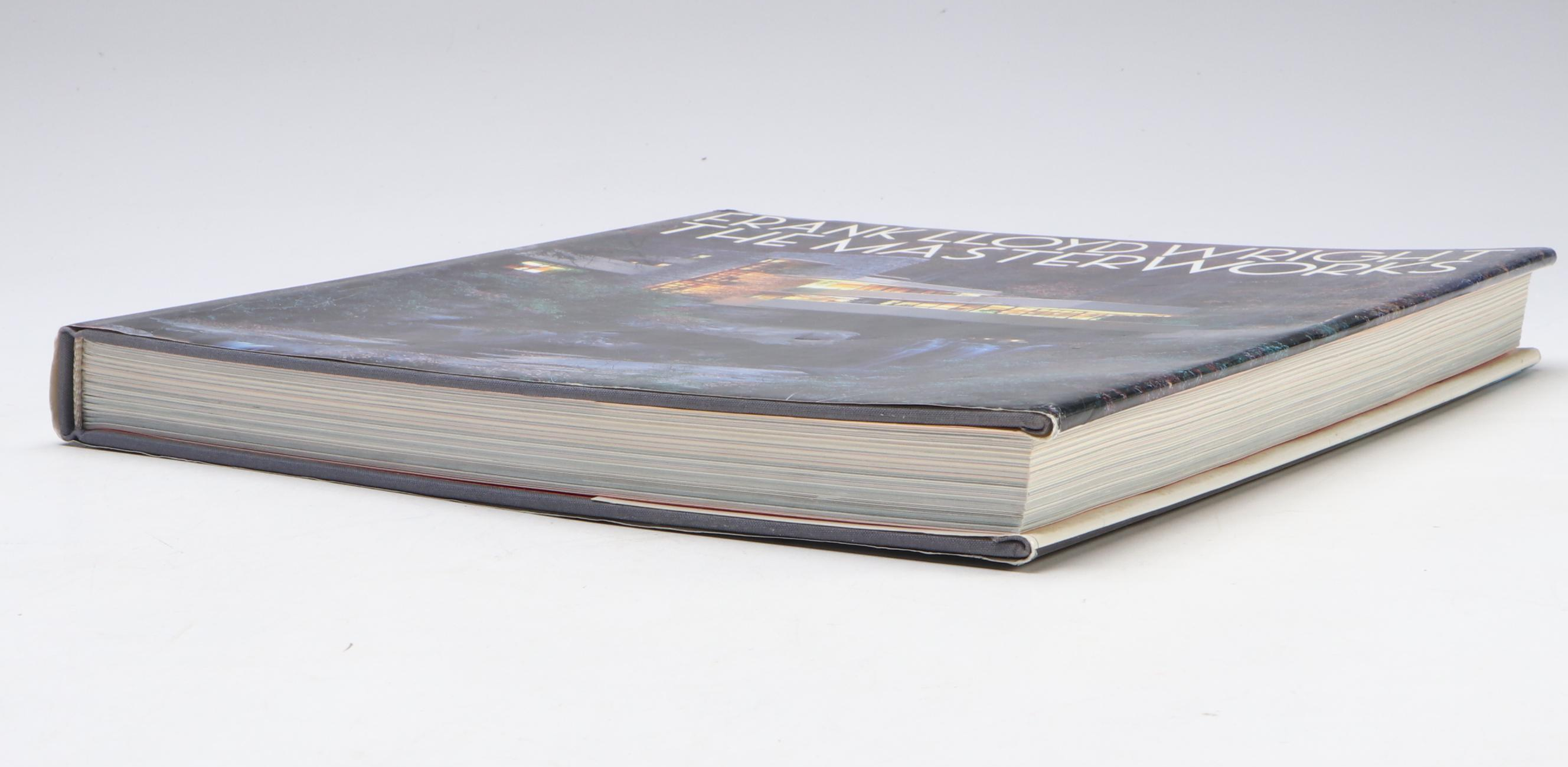 First Edition "Frank Lloyd Wright: The Masterworks" by Pfeiffer and Larkin, 1993