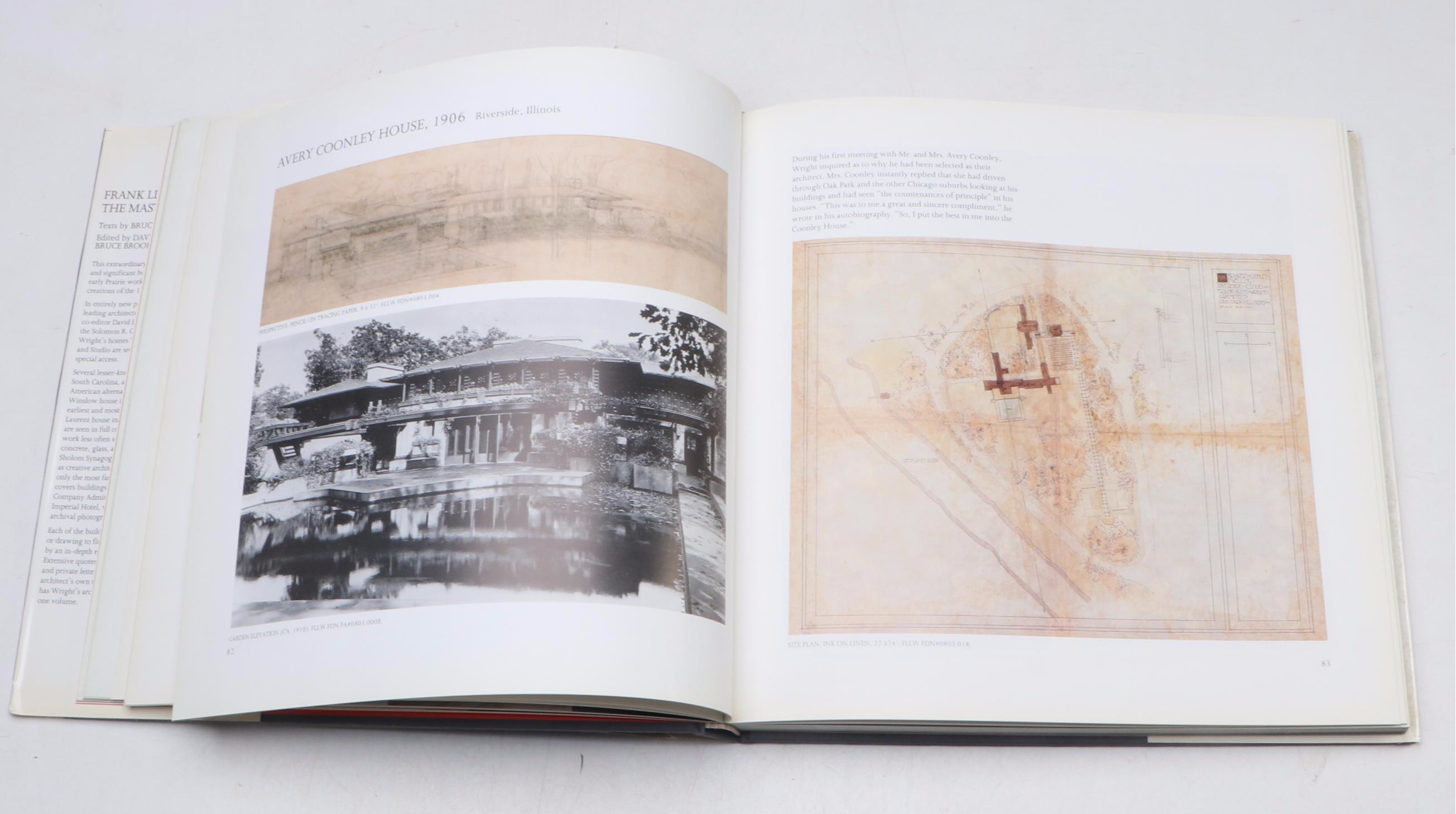 First Edition "Frank Lloyd Wright: The Masterworks" by Pfeiffer and Larkin, 1993