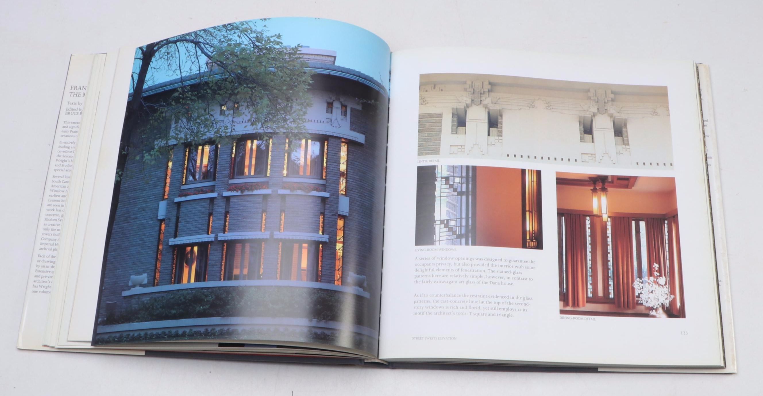 First Edition "Frank Lloyd Wright: The Masterworks" by Pfeiffer and Larkin, 1993