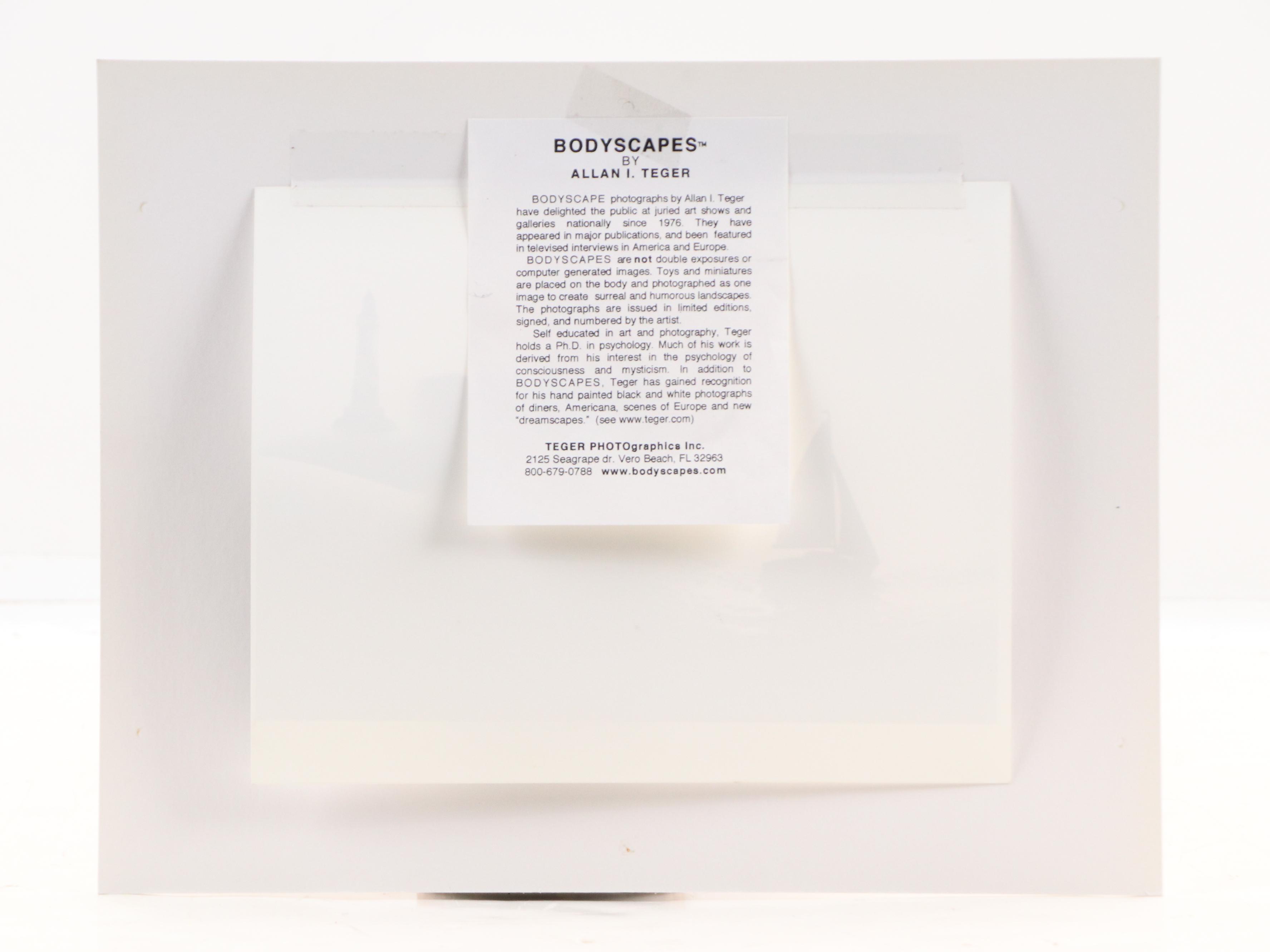 Allan I. Teger Silver Gelatin Photograph From the "Bodyscapes" Series