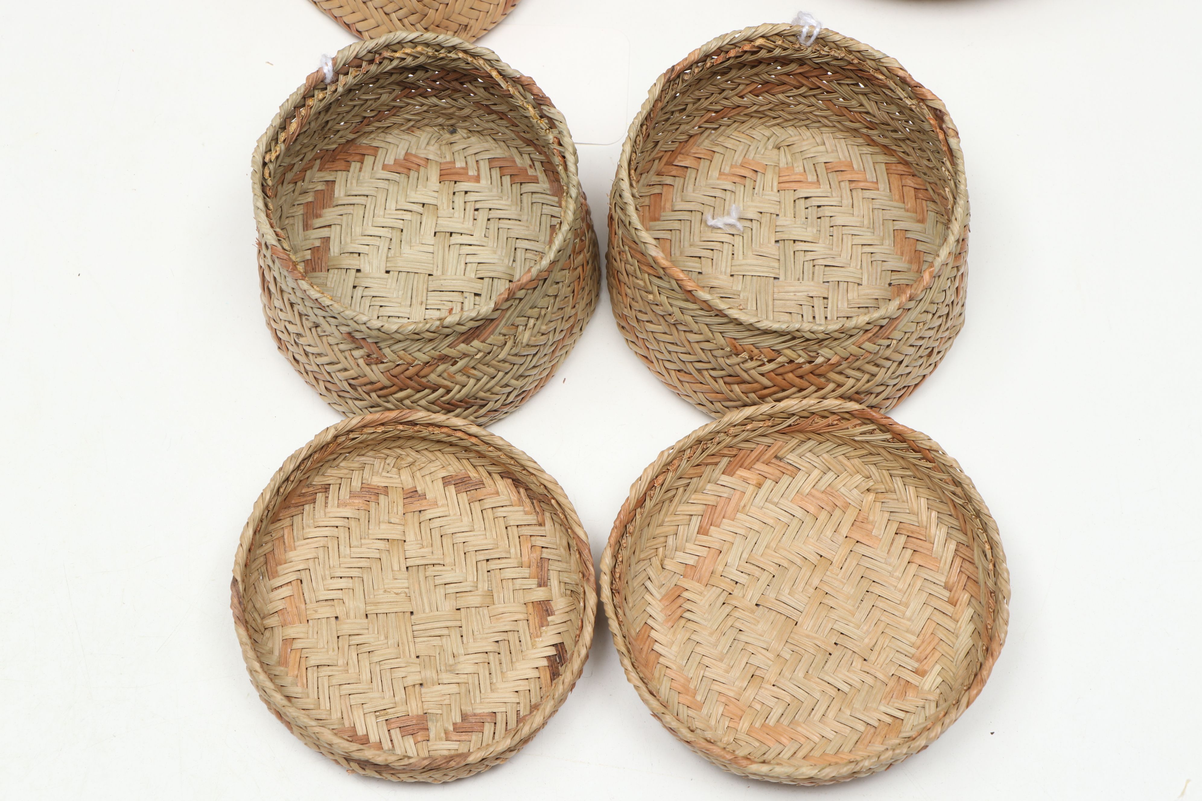 Mexican Tarahumara Pine Needle Baskets