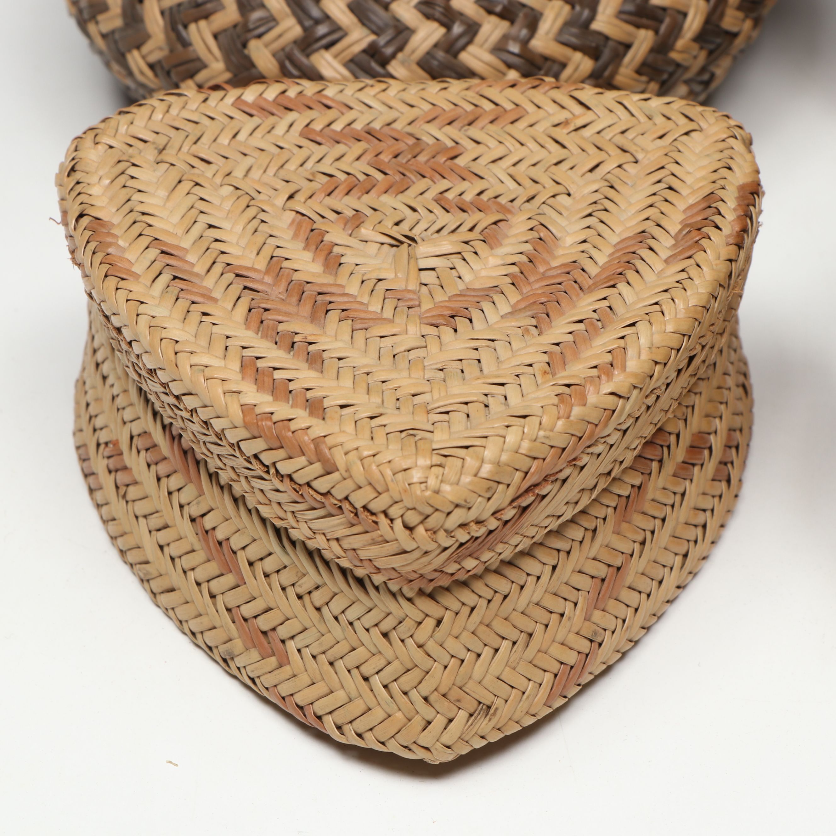 Mexican Tarahumara Pine Needle Baskets