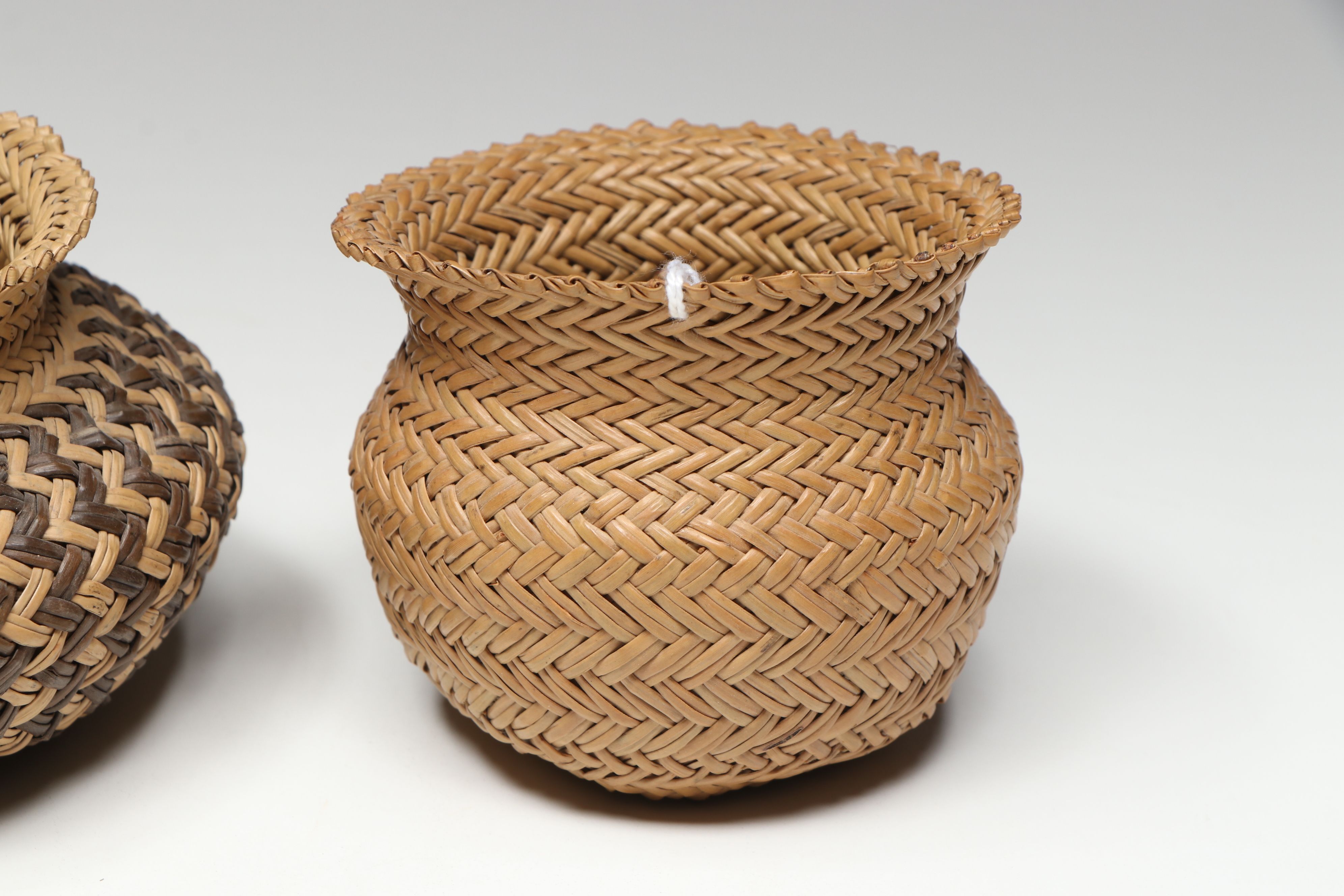 Mexican Tarahumara Pine Needle Baskets