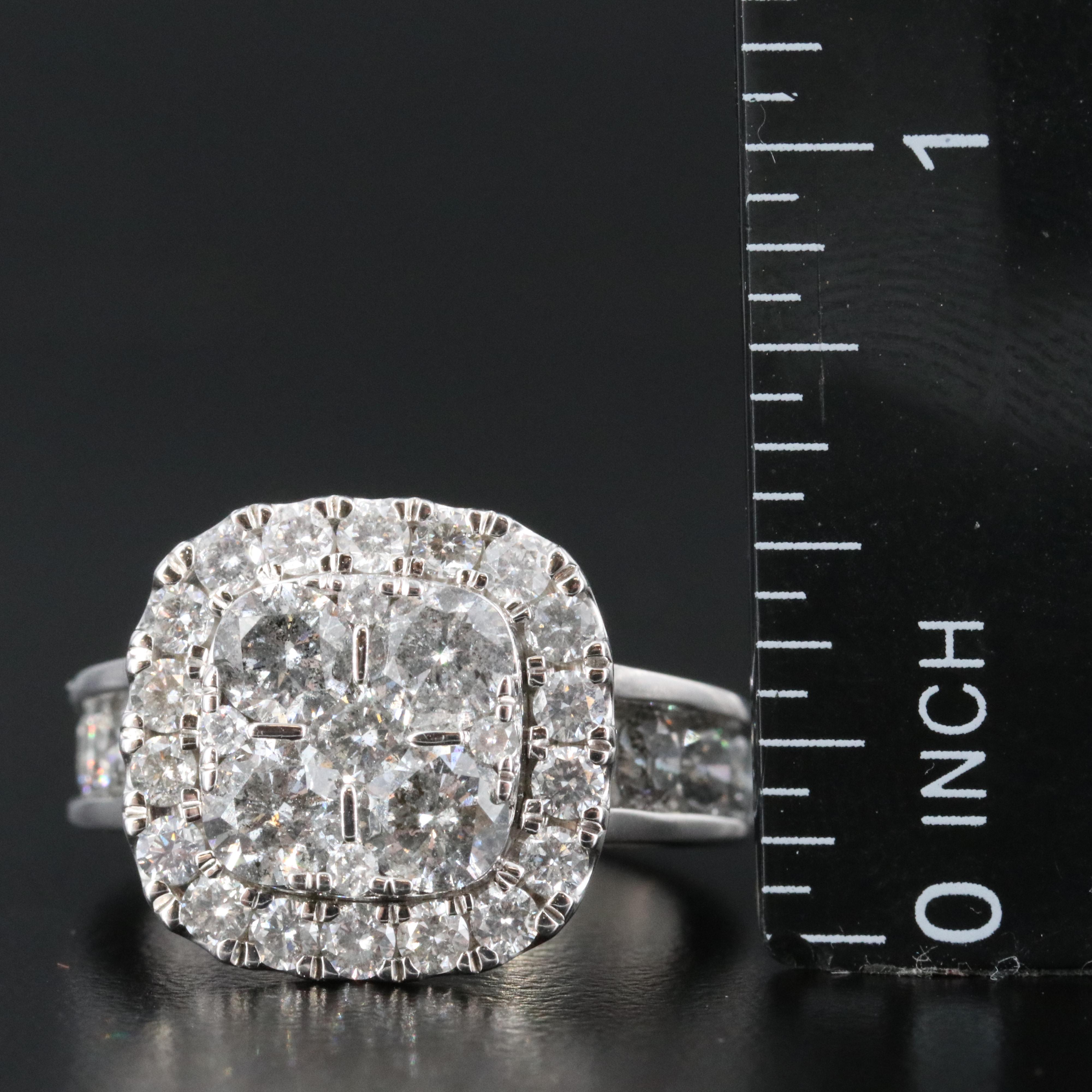 14K 3.95 CTW Diamond Ring