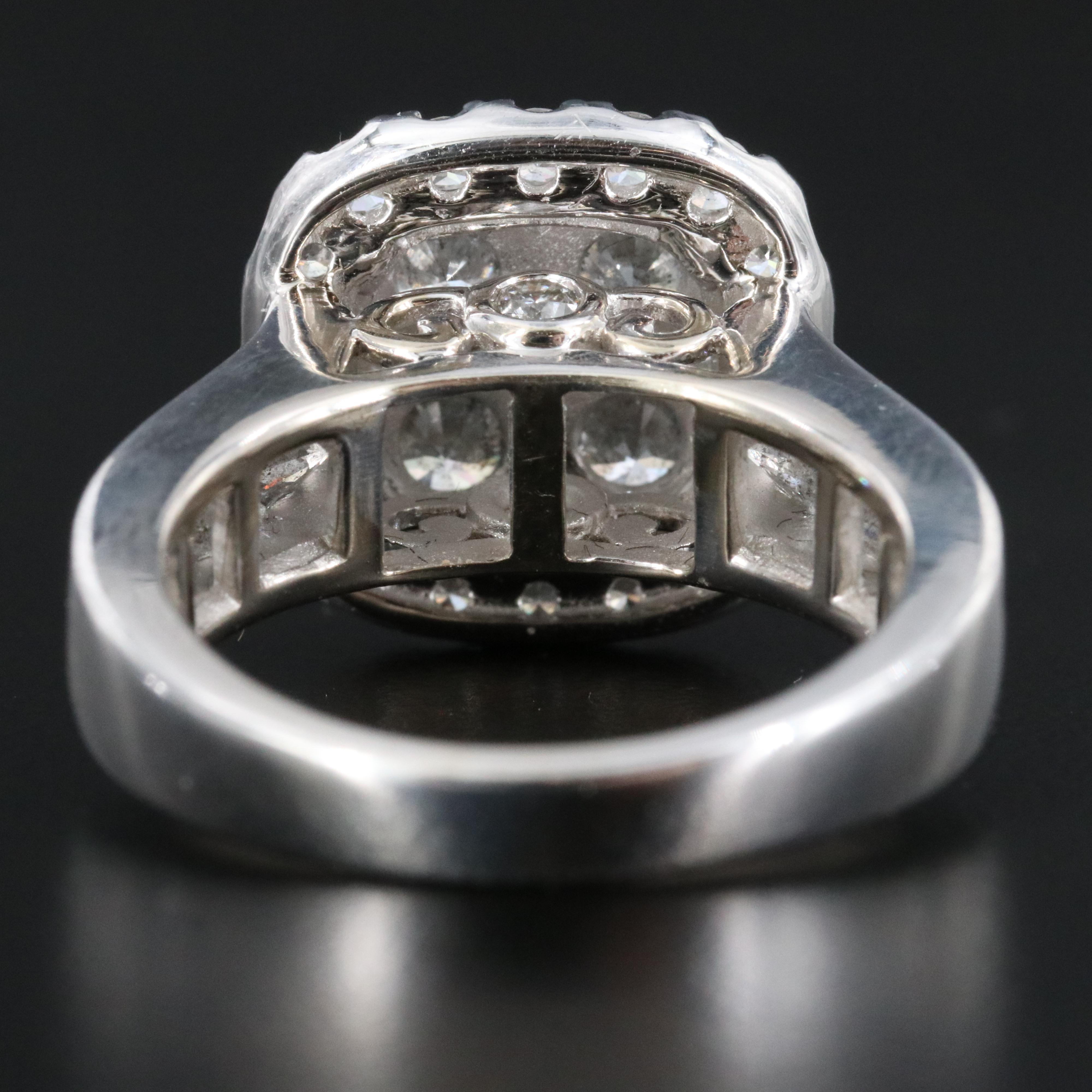 14K 3.95 CTW Diamond Ring