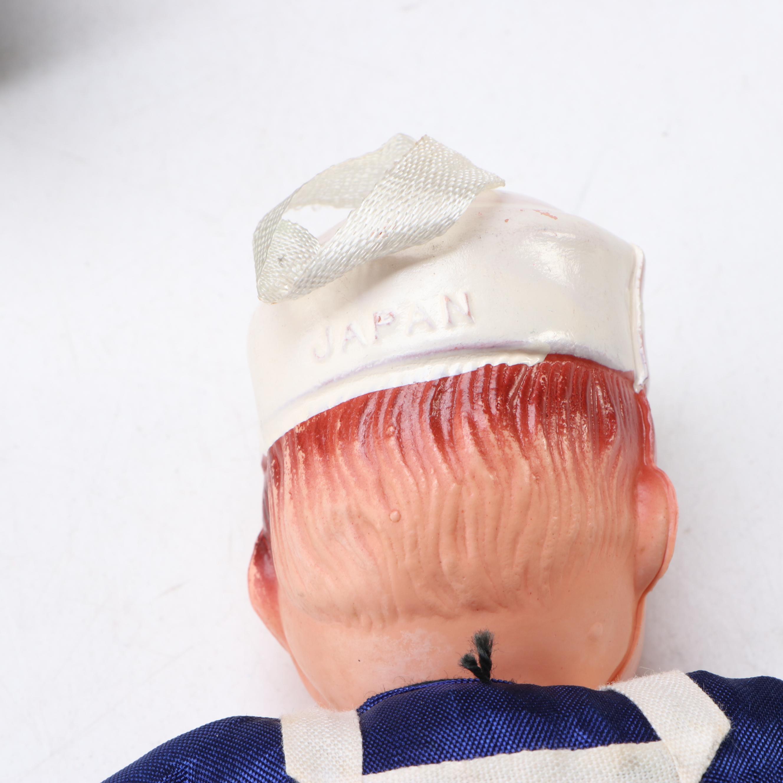 Reproduction Kestner Googly Eye and Other Sailor Dolls