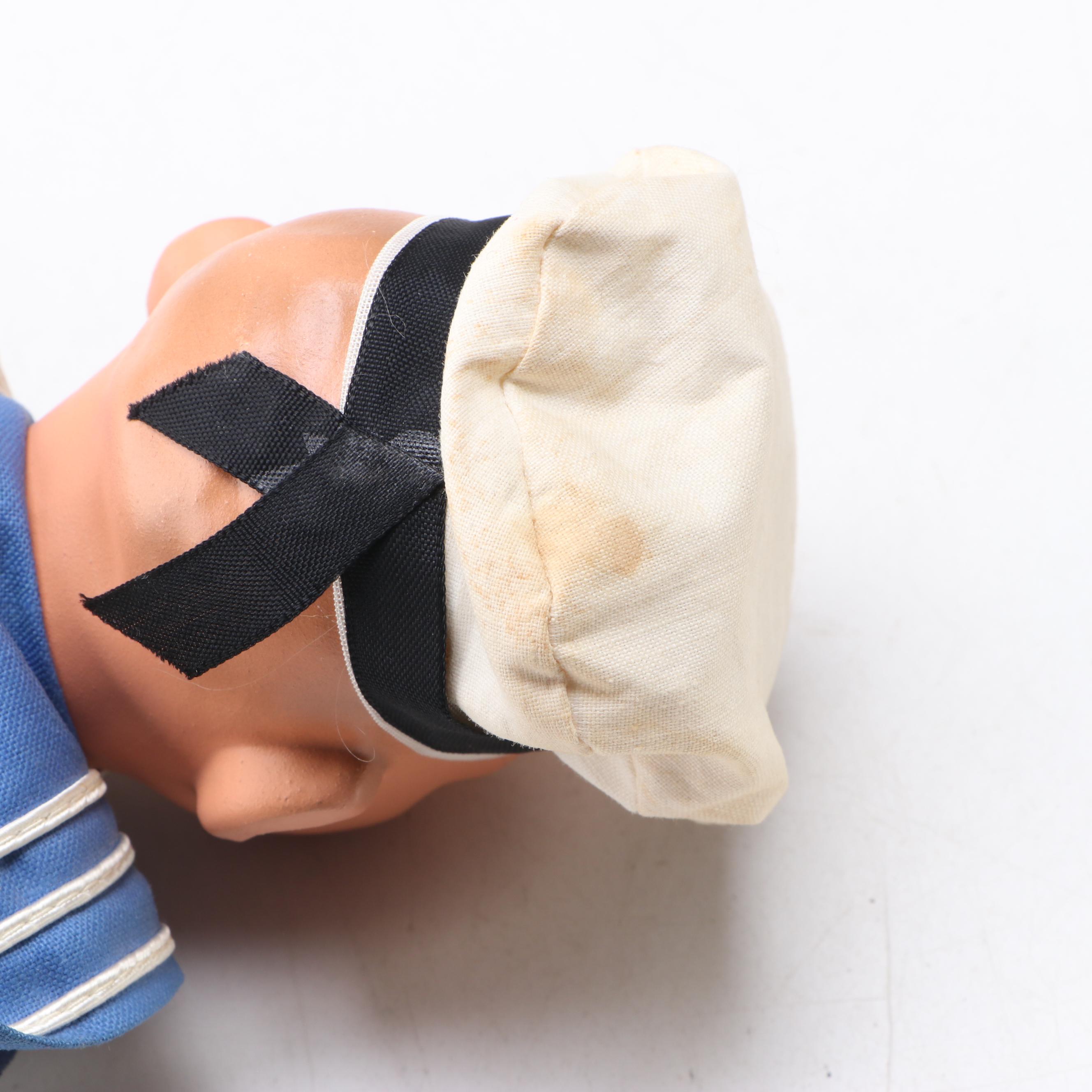 Reproduction Kestner Googly Eye and Other Sailor Dolls